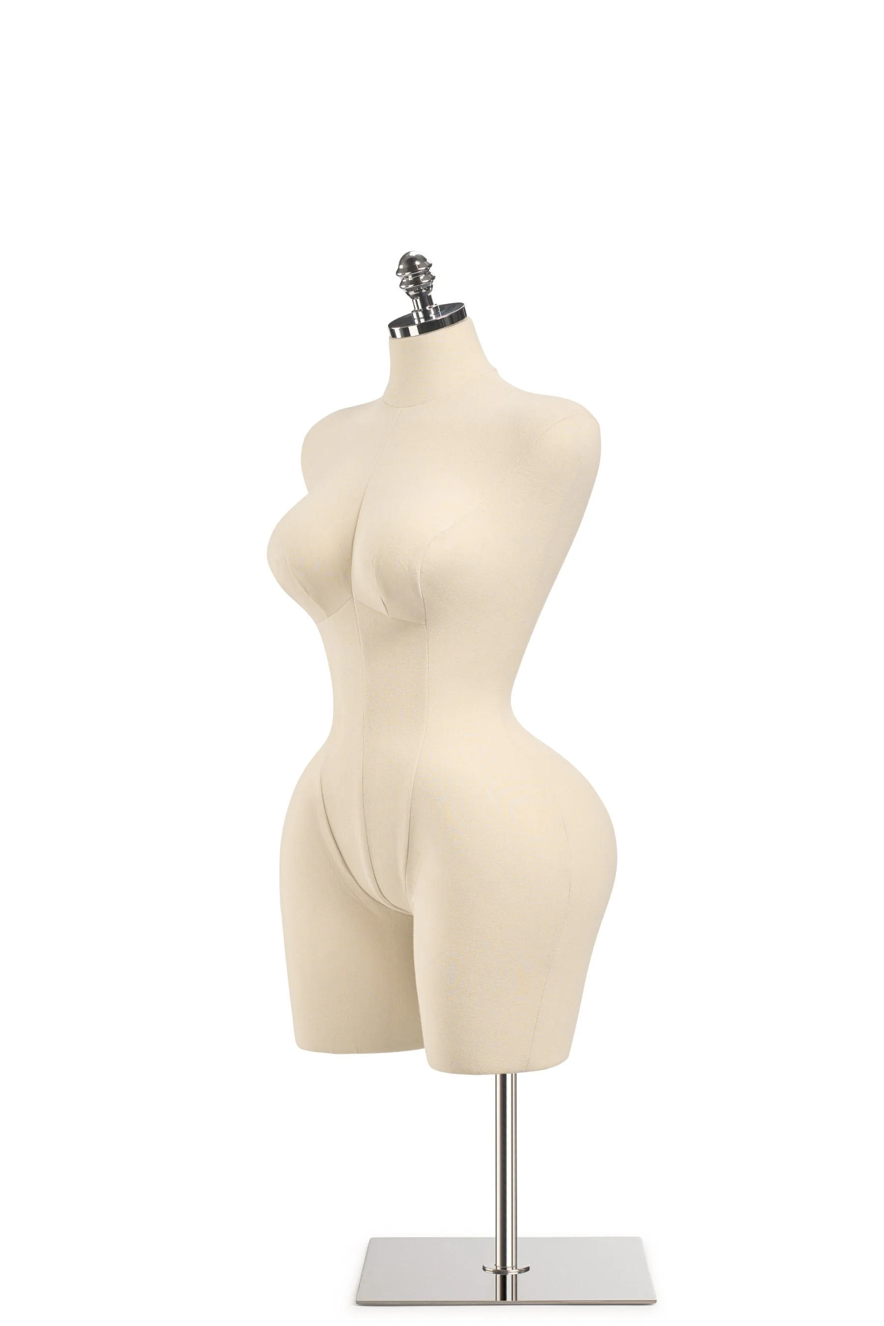 Female Display Dress Form on Metal Tabletop Base - Image 35
