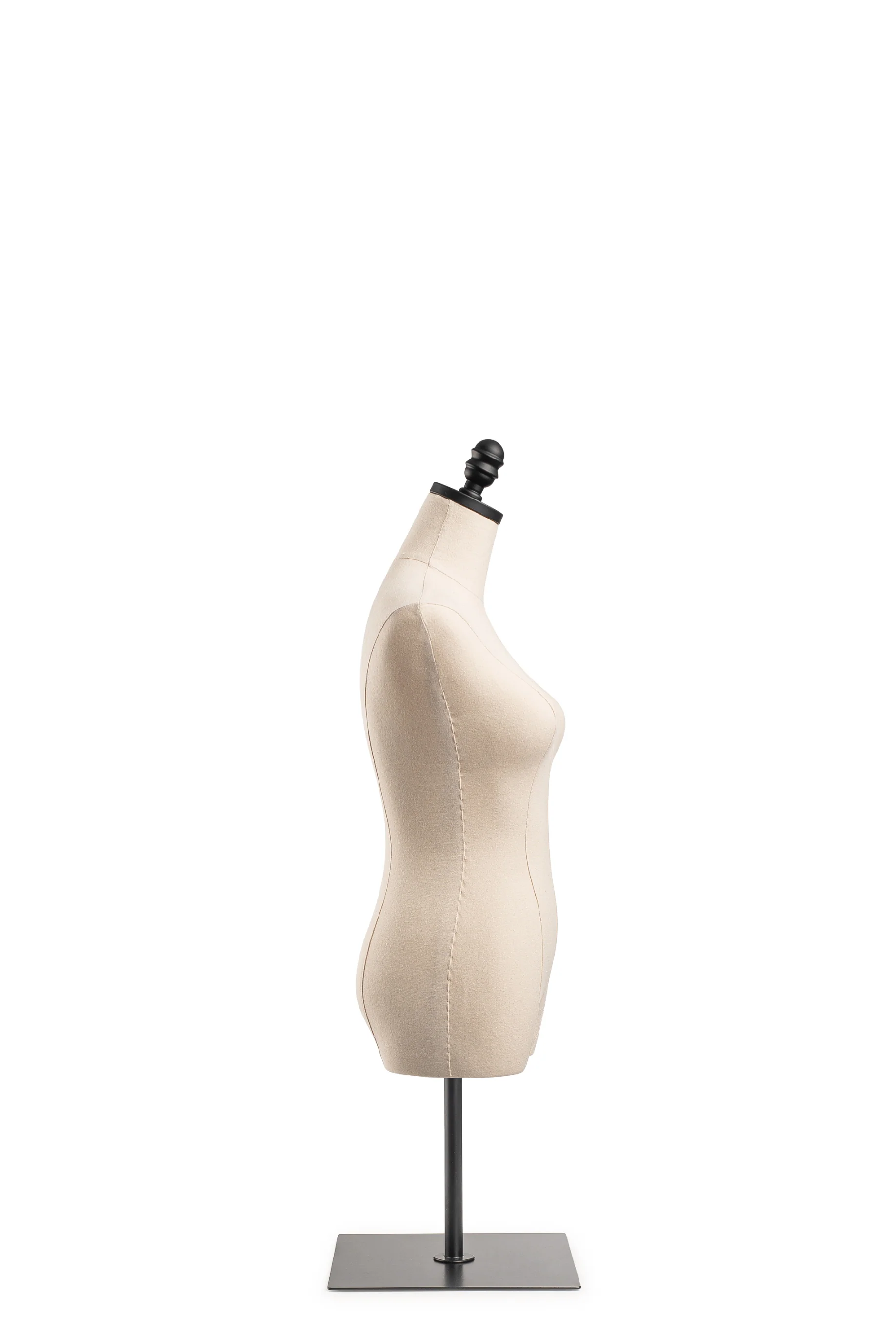 Female Display Dress Form on Metal Tabletop Base - Image 6