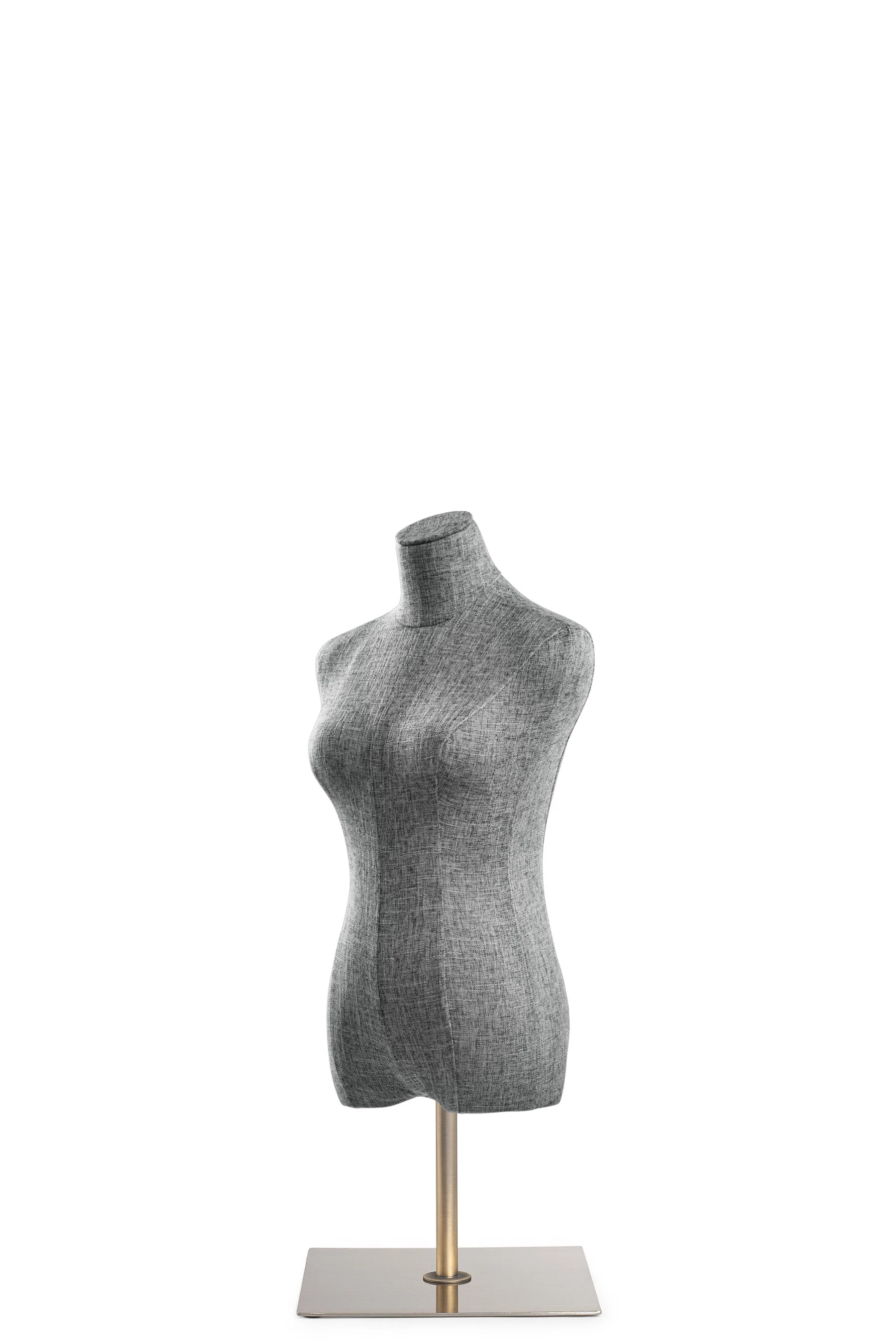 Female Display Dress Form on Metal Tabletop Base - Image 86