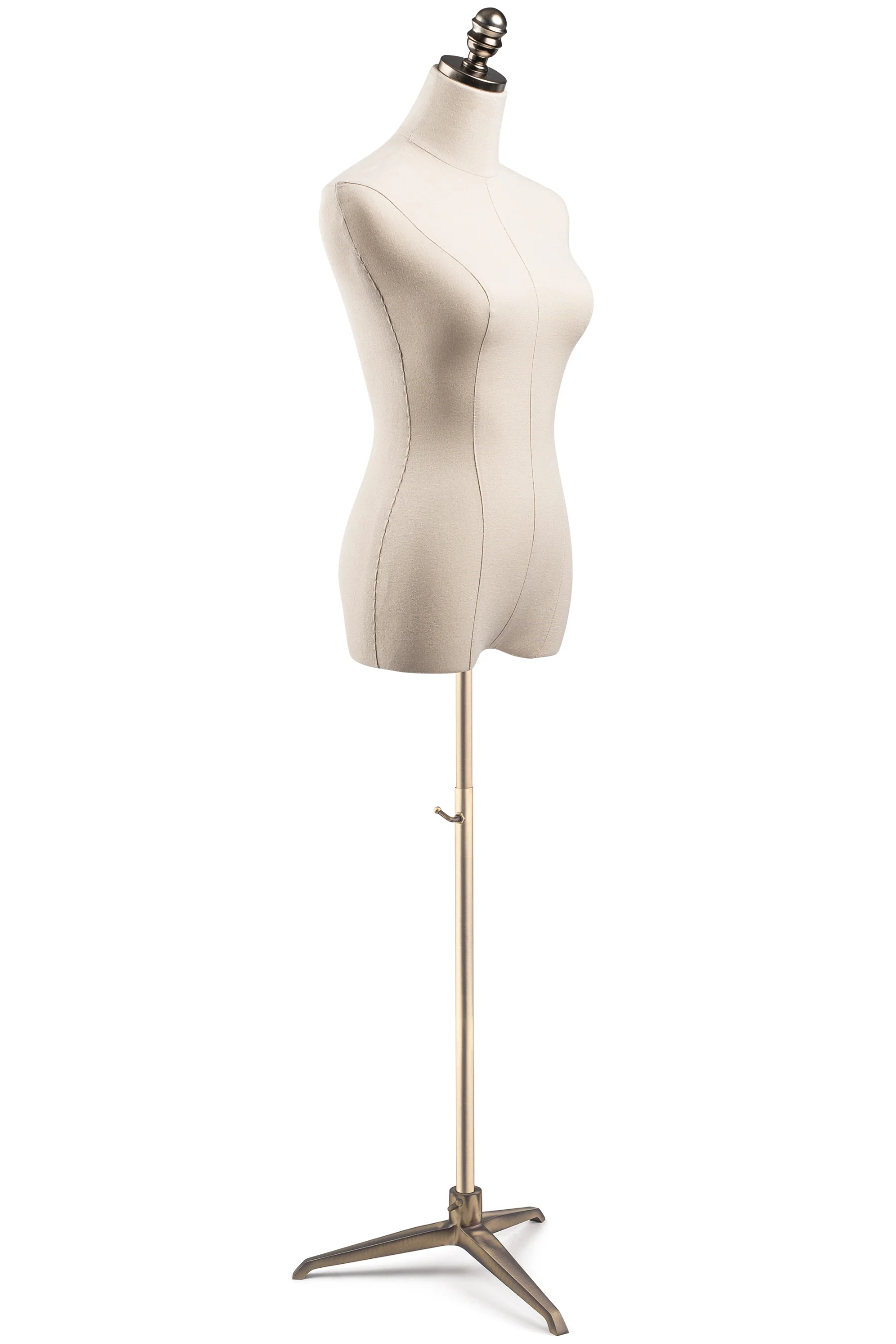 Female Display Dress Form on Metal Tripod Base - Image 12