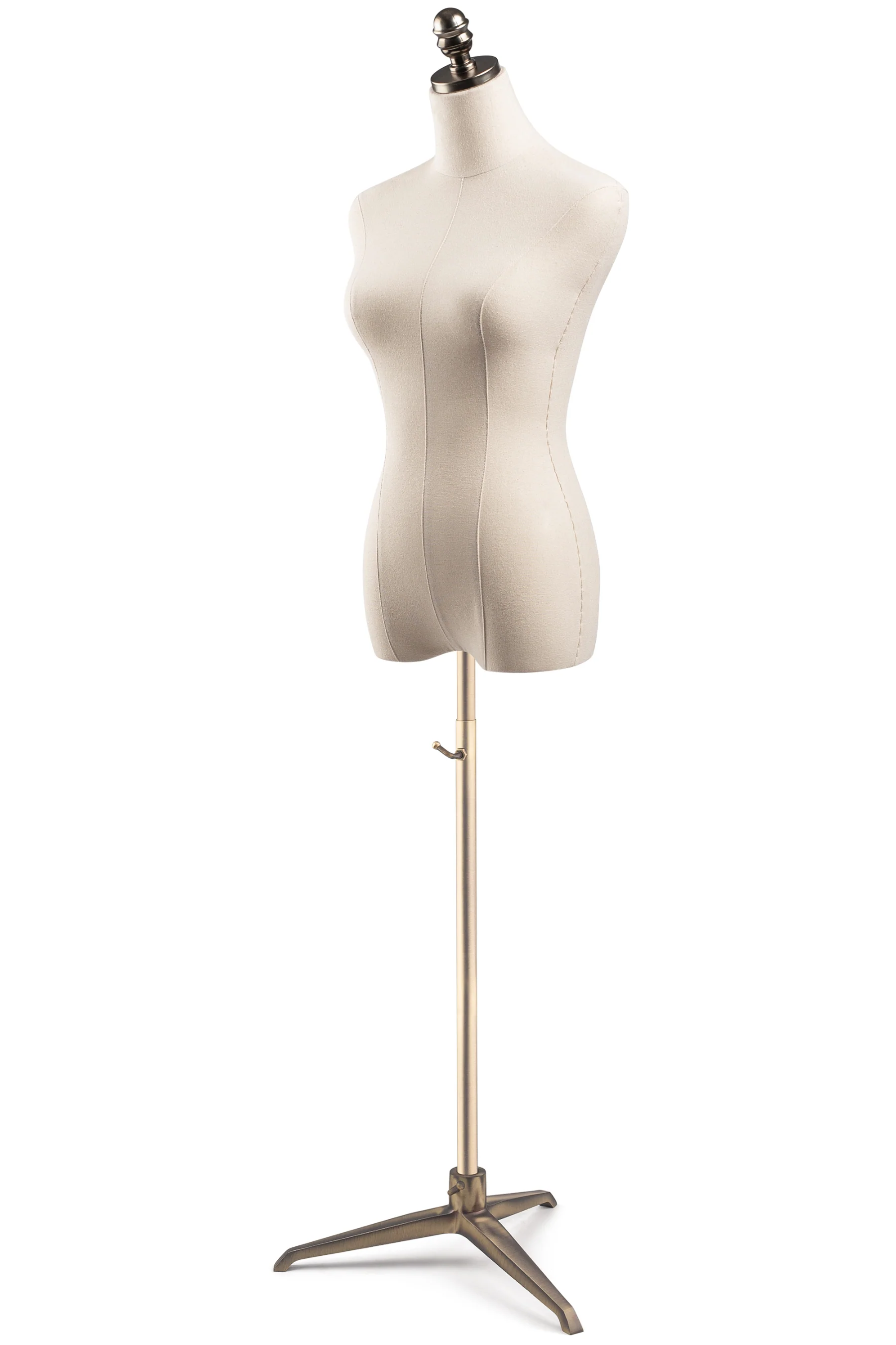 Female Display Dress Form on Metal Tripod Base - Image 13