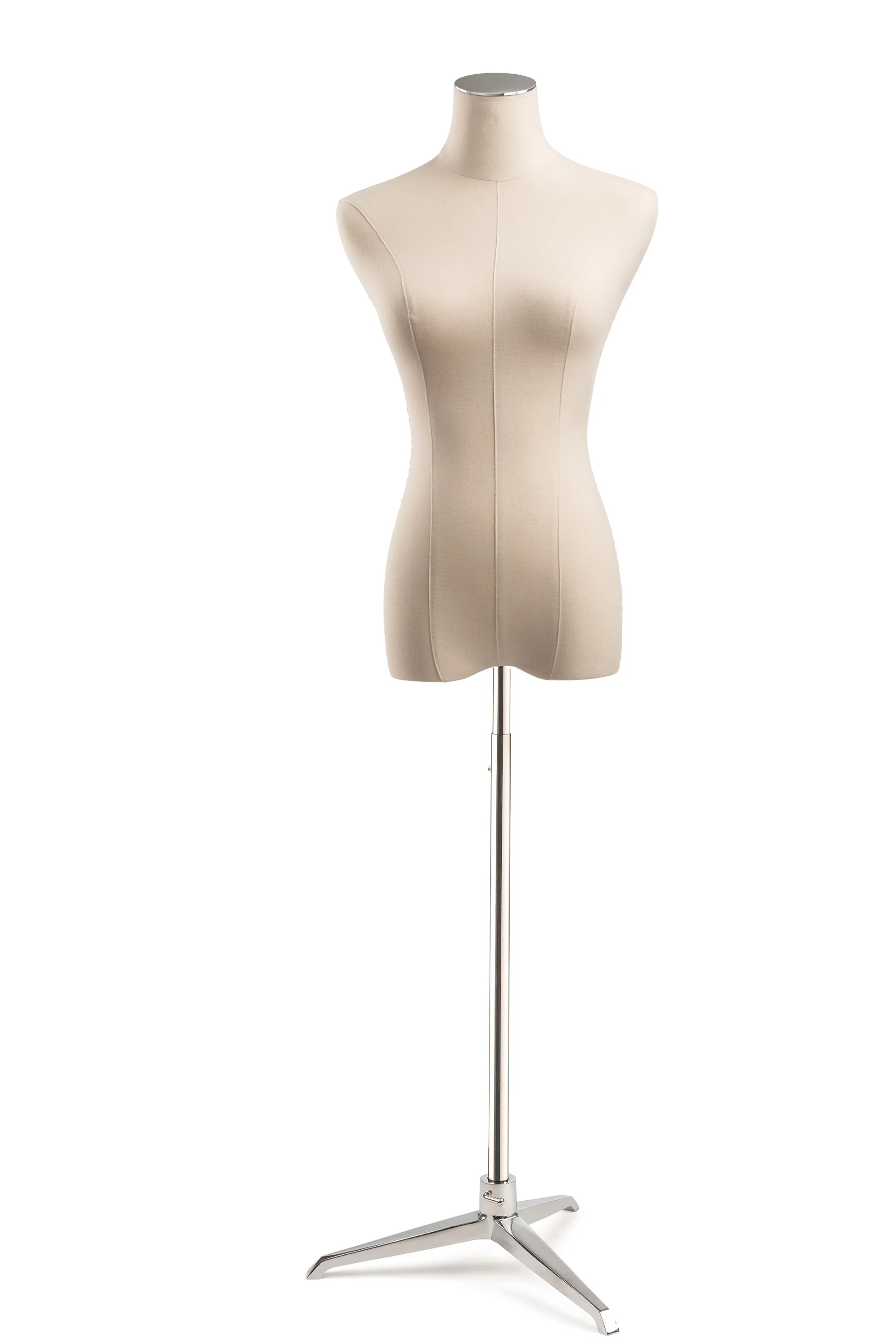 Female Display Dress Form on Metal Tripod Base - Image 18