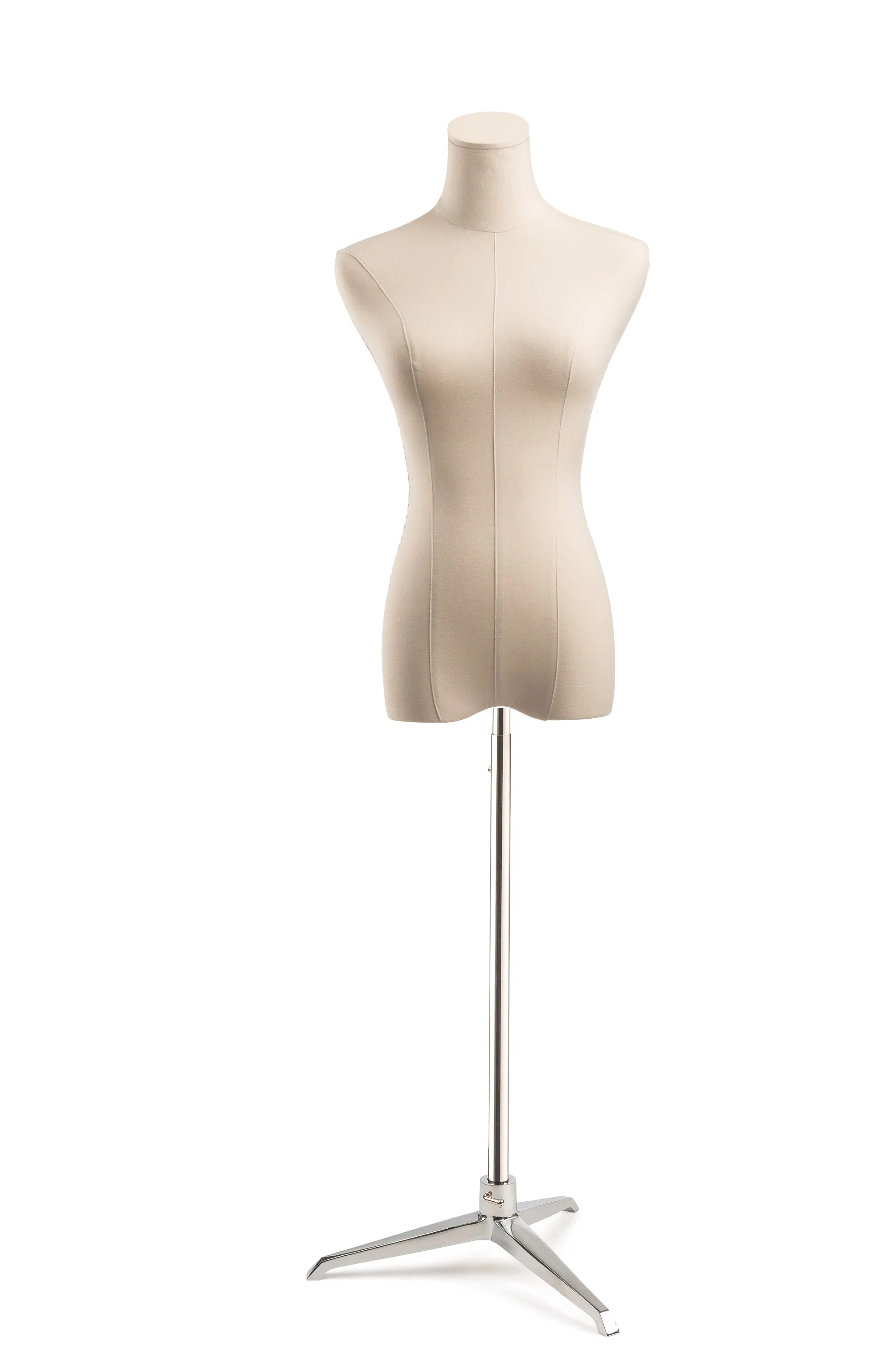 Female Display Dress Form on Metal Tripod Base - Image 19