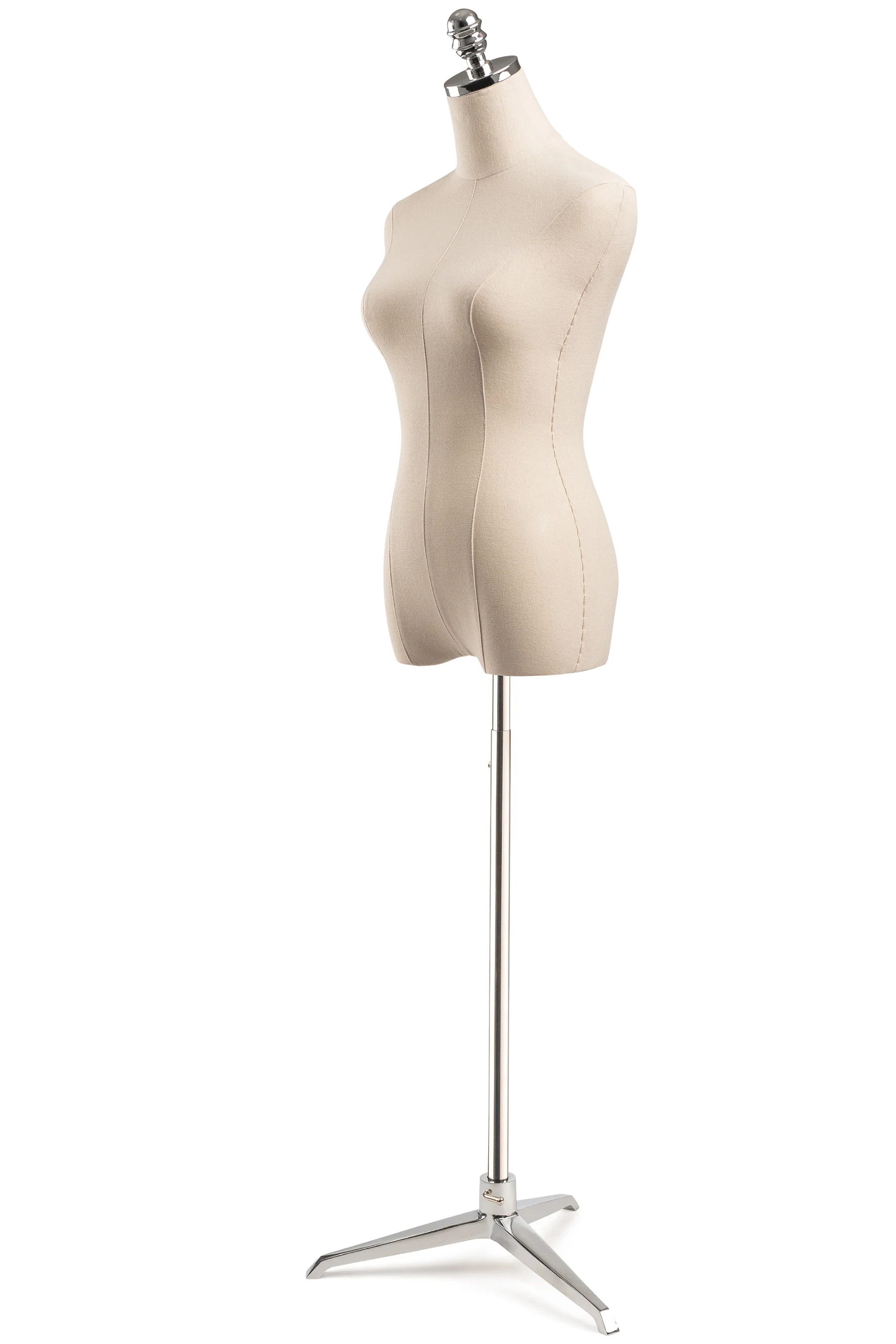 Female Display Dress Form on Metal Tripod Base - Image 21