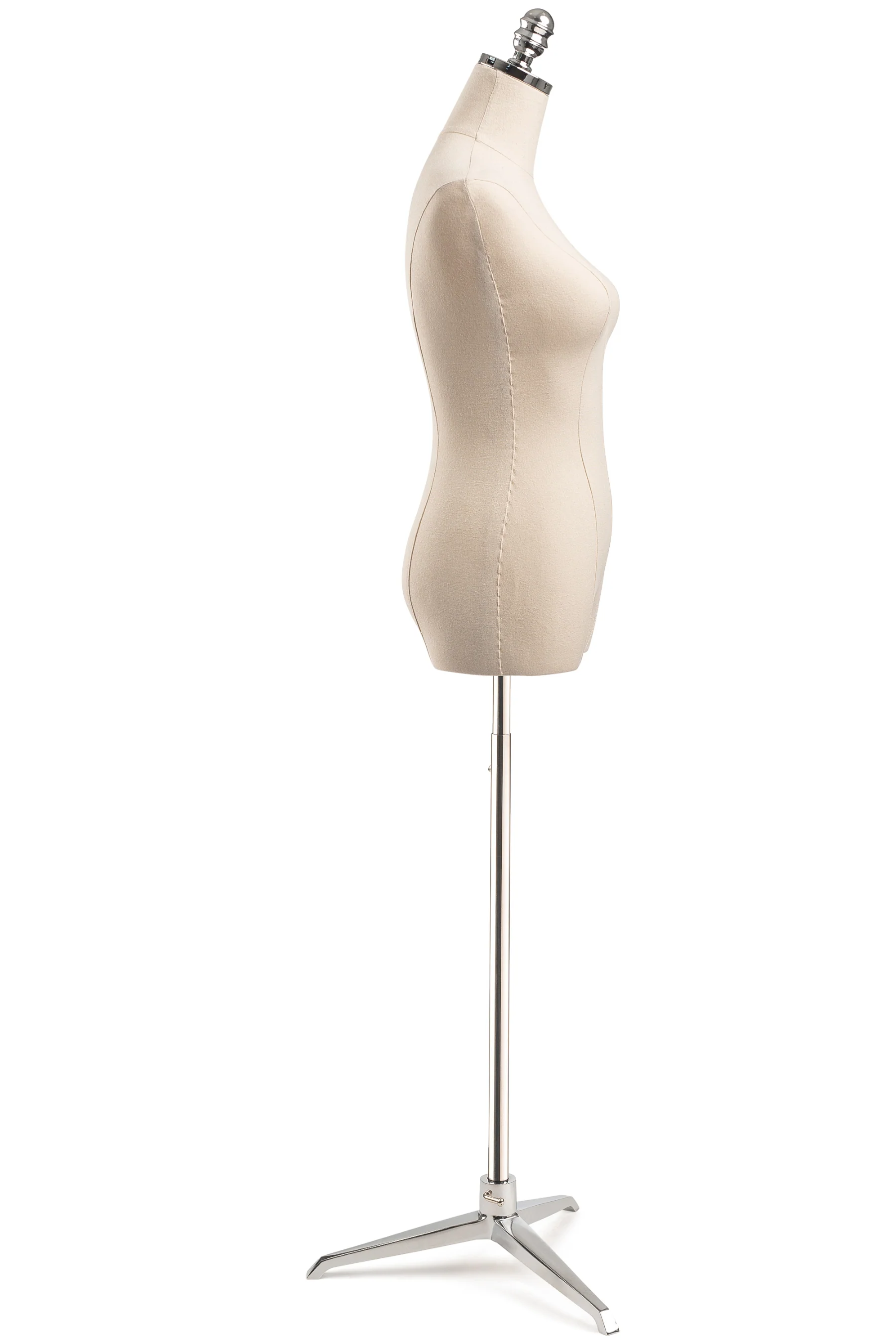 Female Display Dress Form on Metal Tripod Base - Image 22