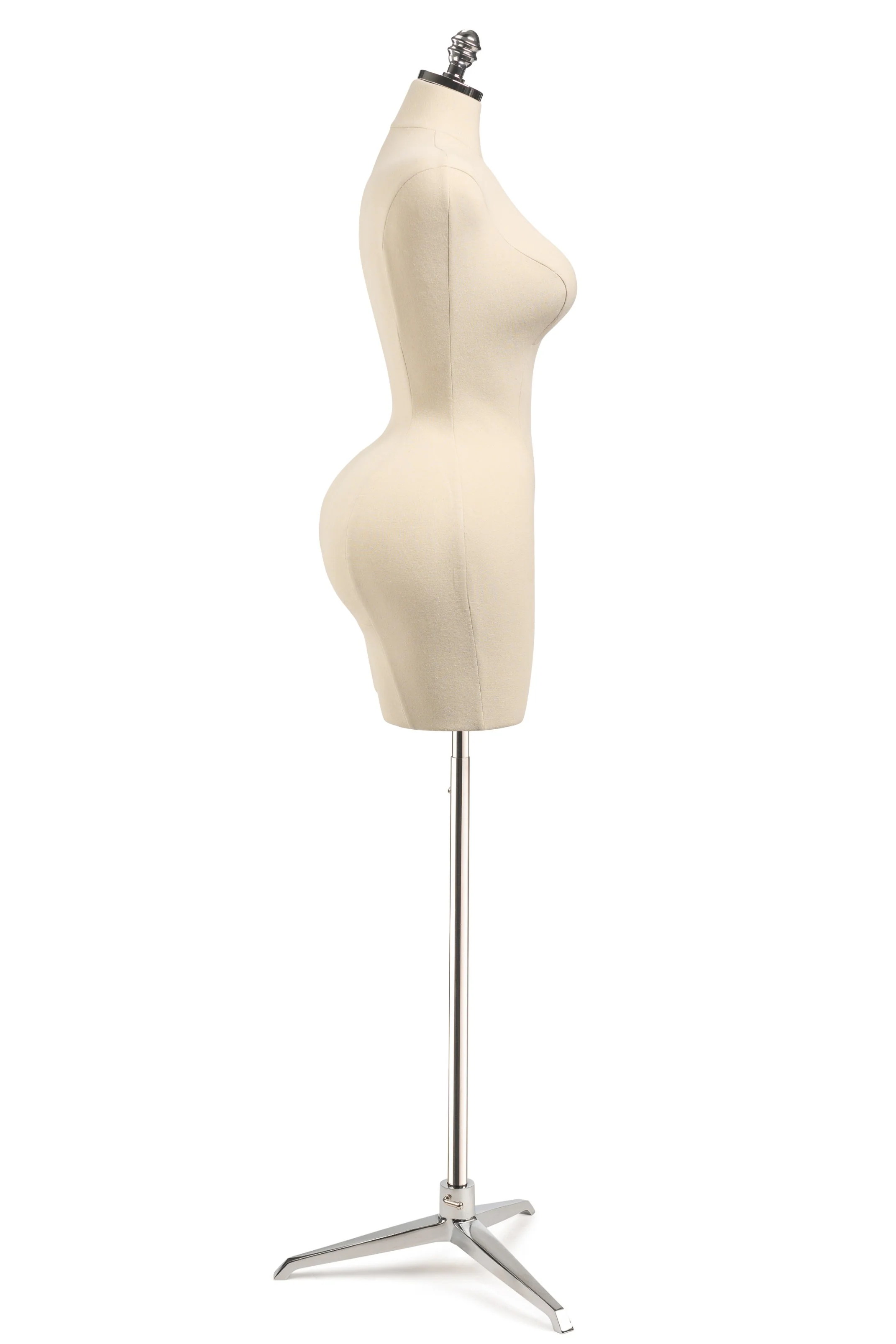 Female Display Dress Form on Metal Tripod Base - Image 36