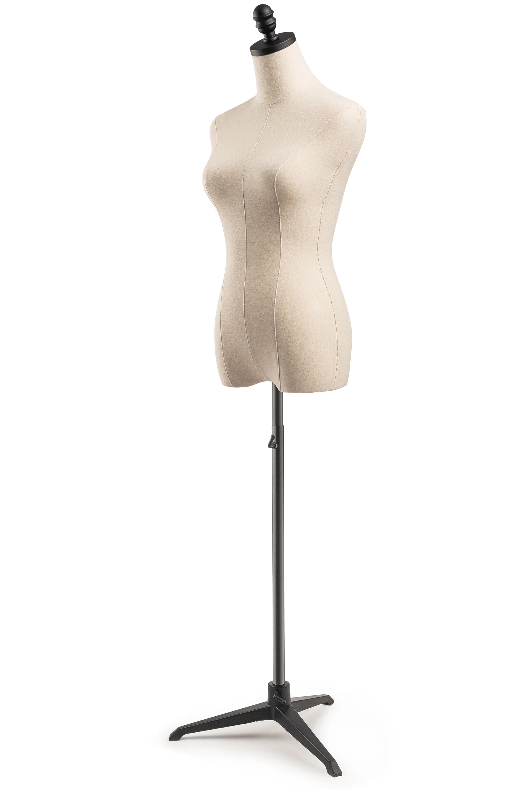 Female Display Dress Form on Metal Tripod Base - Image 5