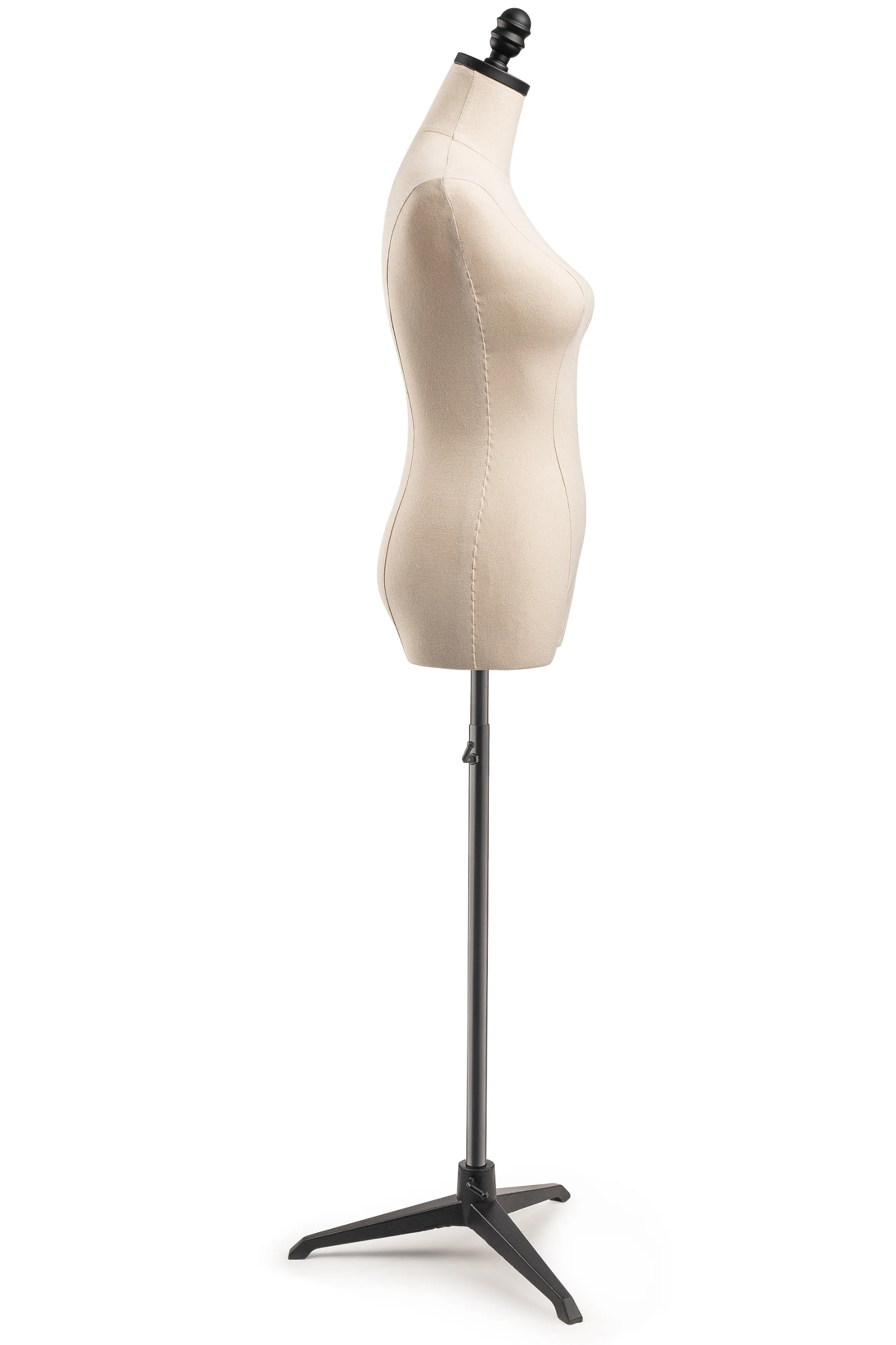 Female Display Dress Form on Metal Tripod Base - Image 6