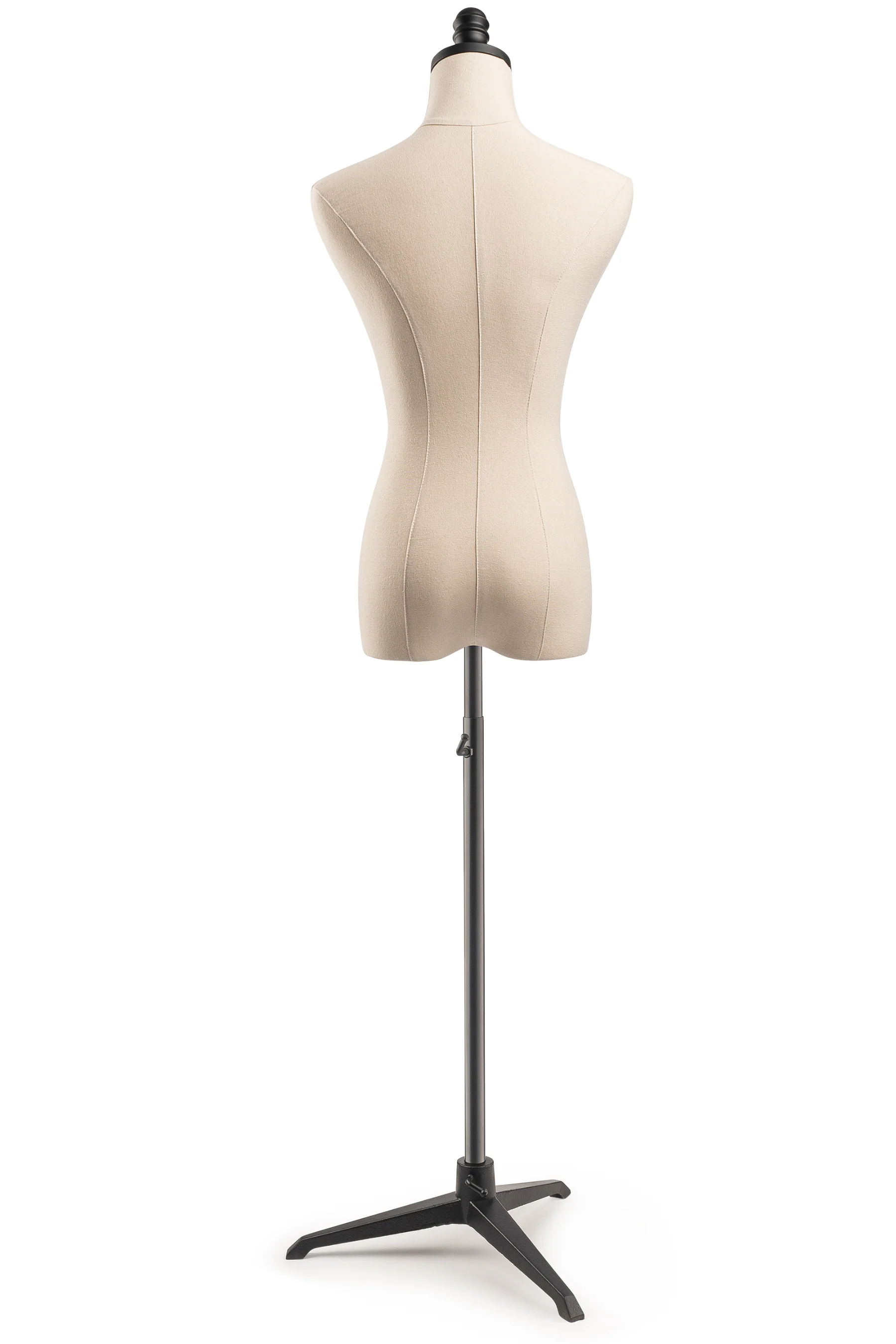 Female Display Dress Form on Metal Tripod Base - Image 7