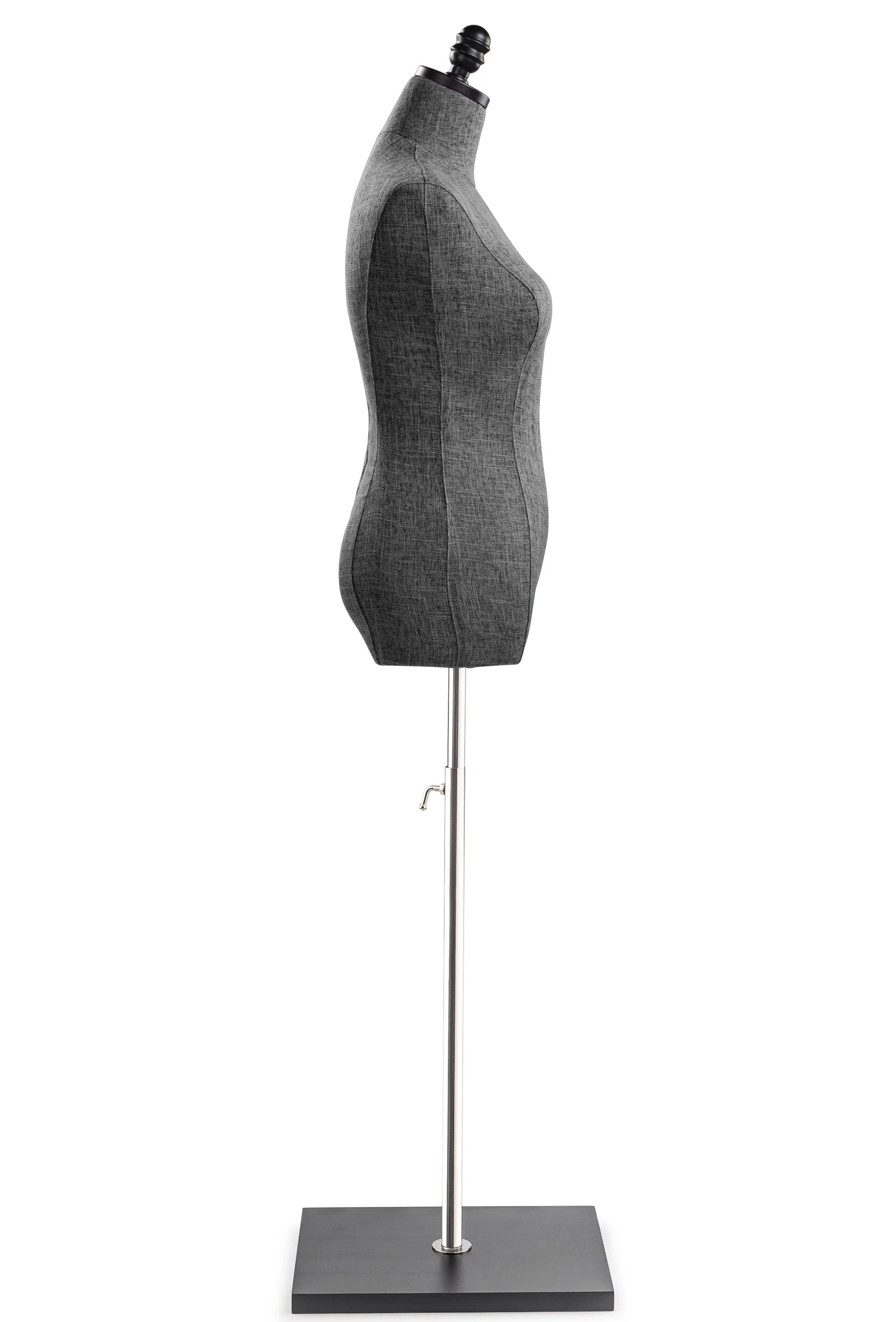 Female Display Dress Form on Wood Flat Base - Image 100