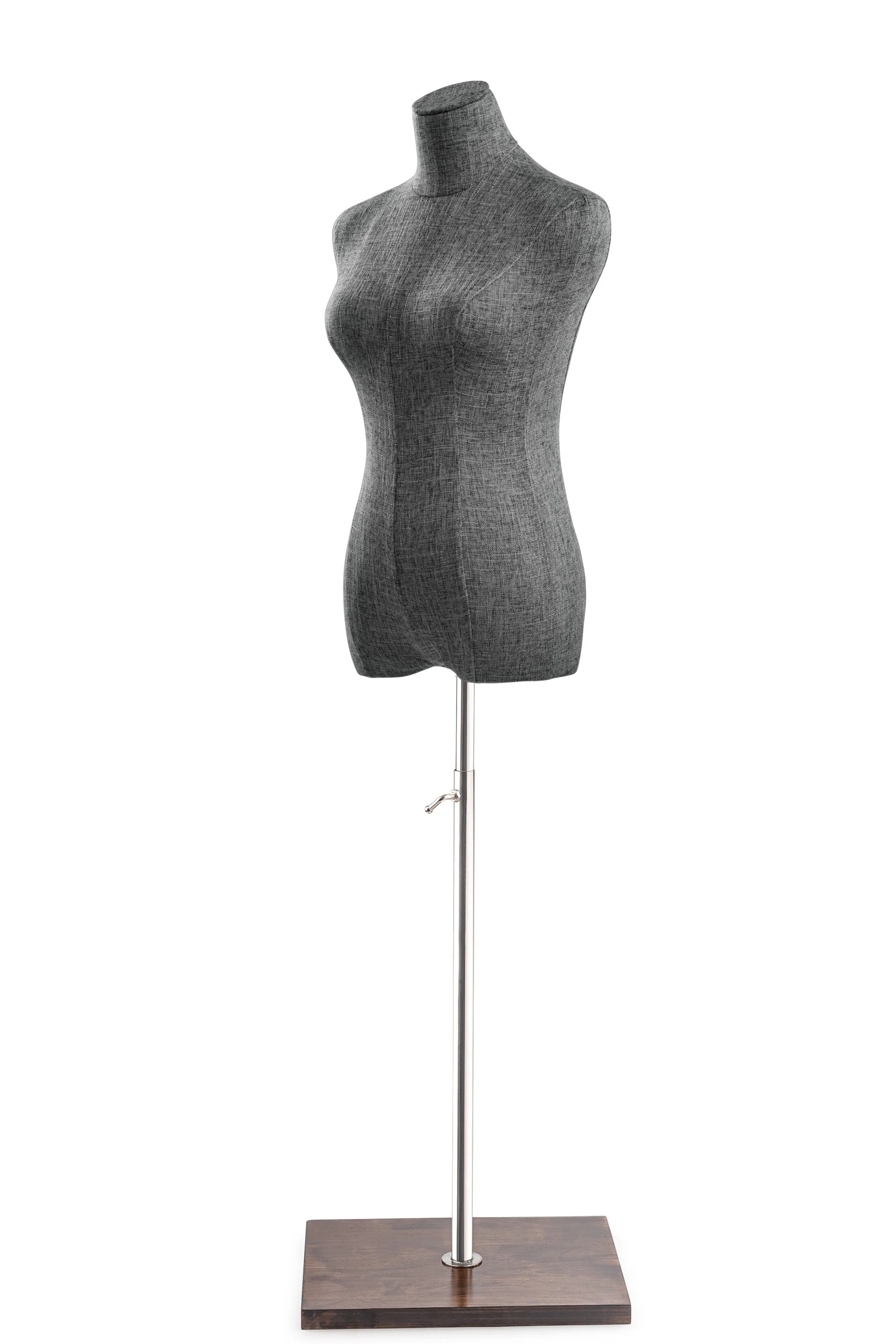 Female Display Dress Form on Wood Flat Base - Image 101