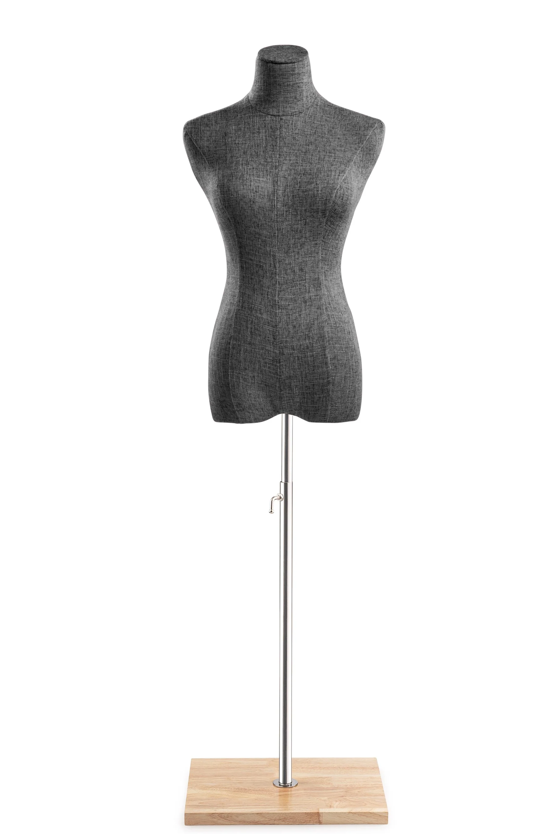 Female Display Dress Form on Wood Flat Base - Image 106