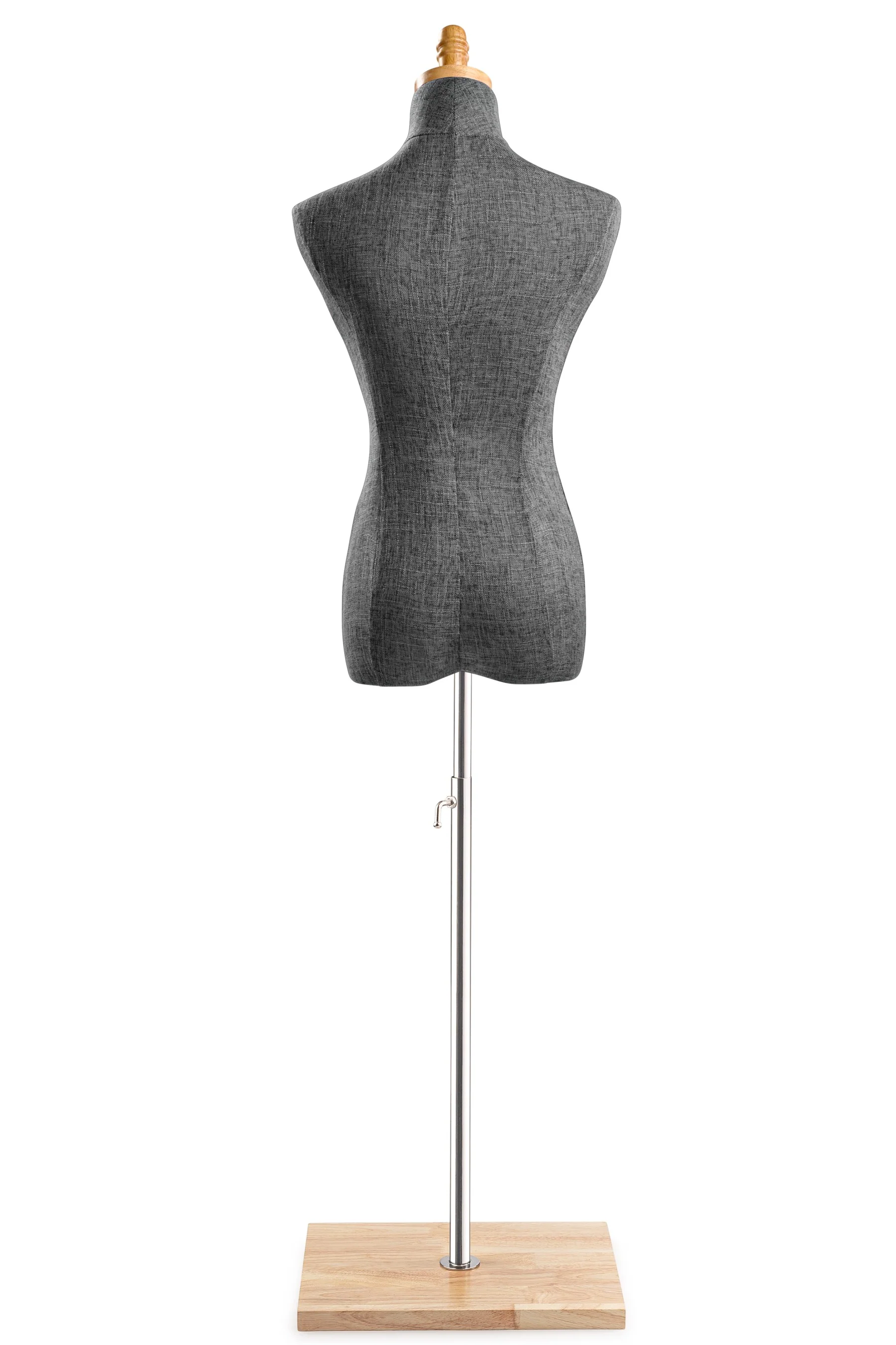 Female Display Dress Form on Wood Flat Base - Image 111