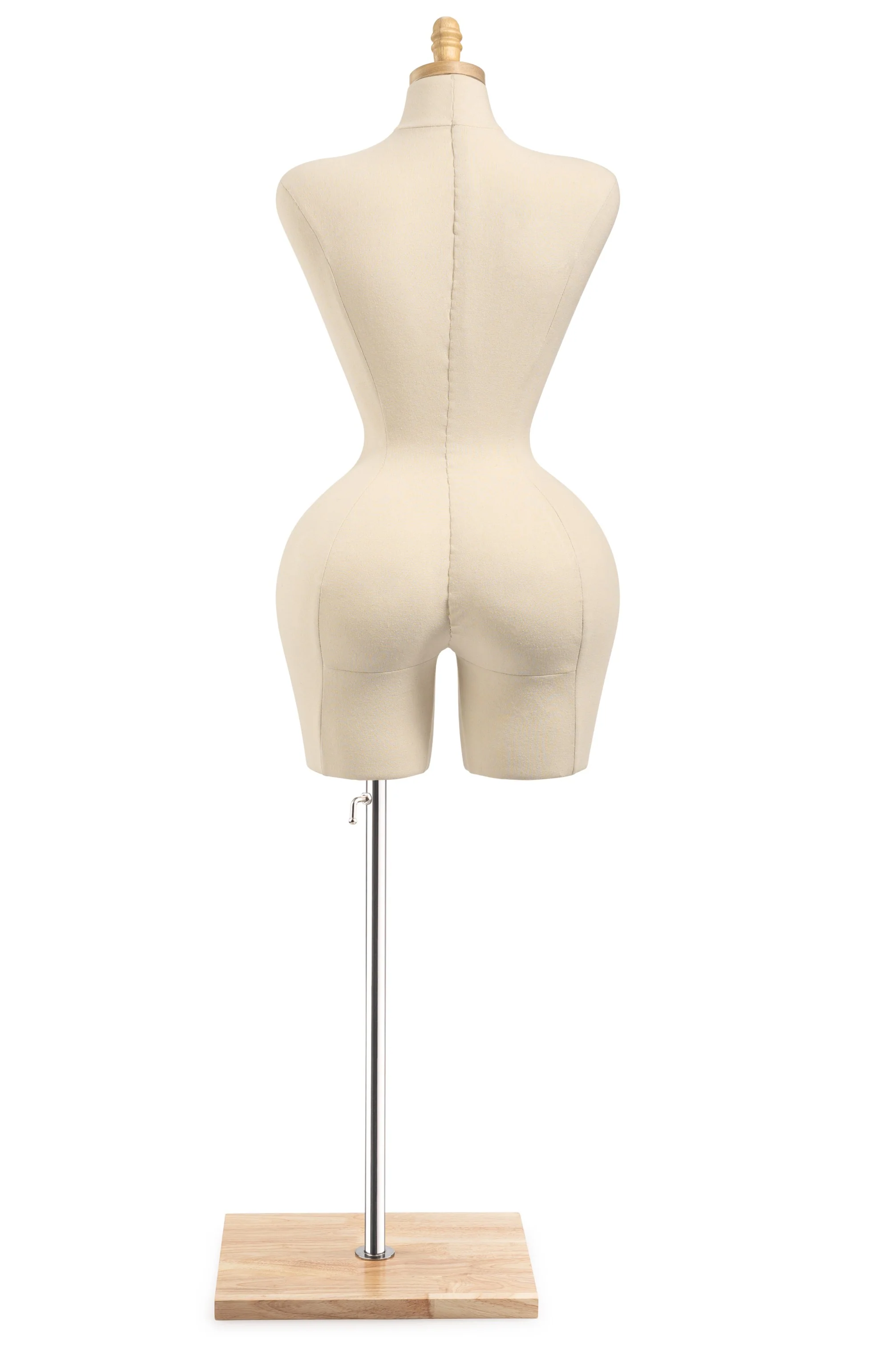 Female Display Dress Form on Wood Flat Base - Image 29