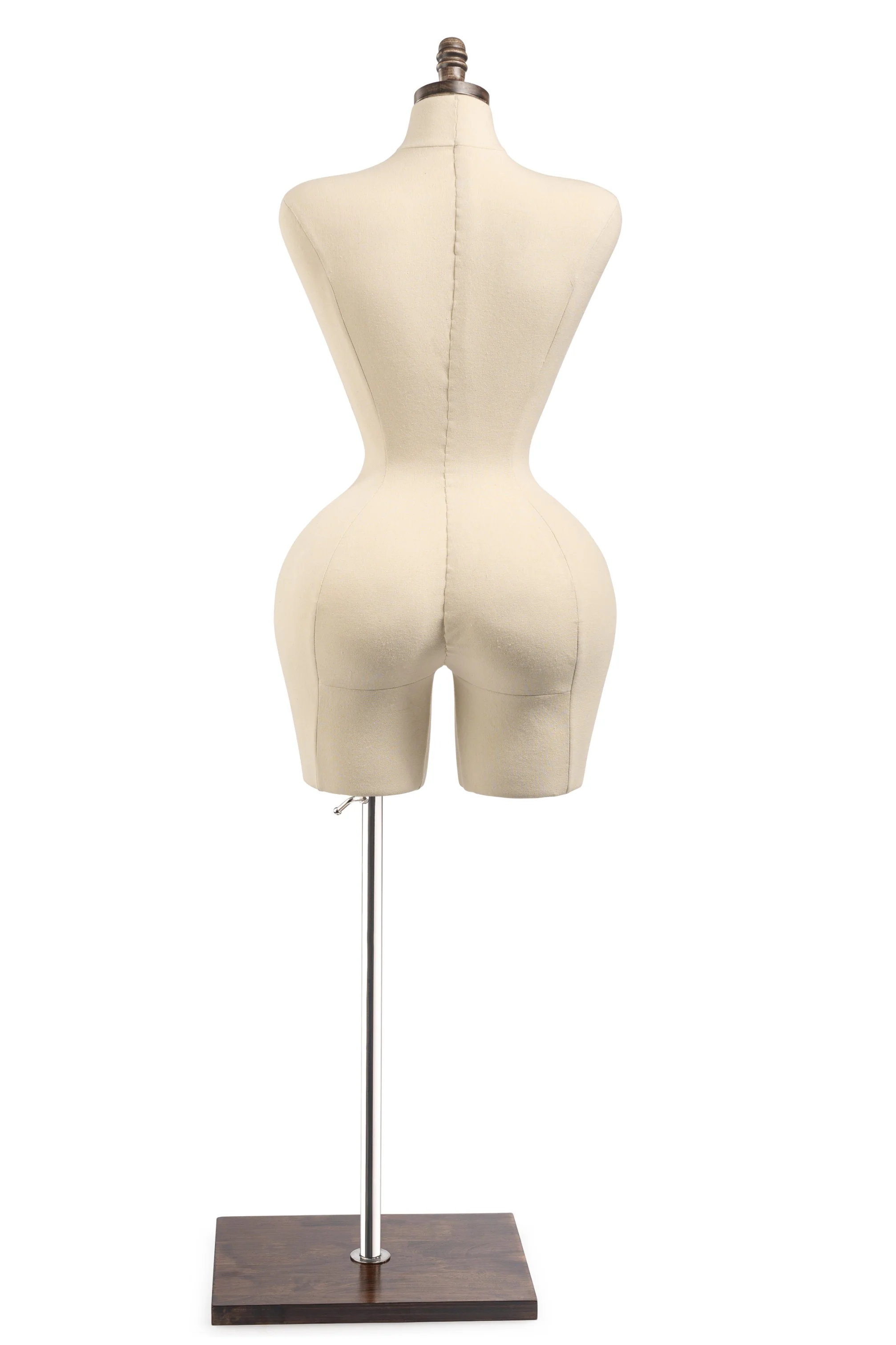 Female Display Dress Form on Wood Flat Base - Image 33