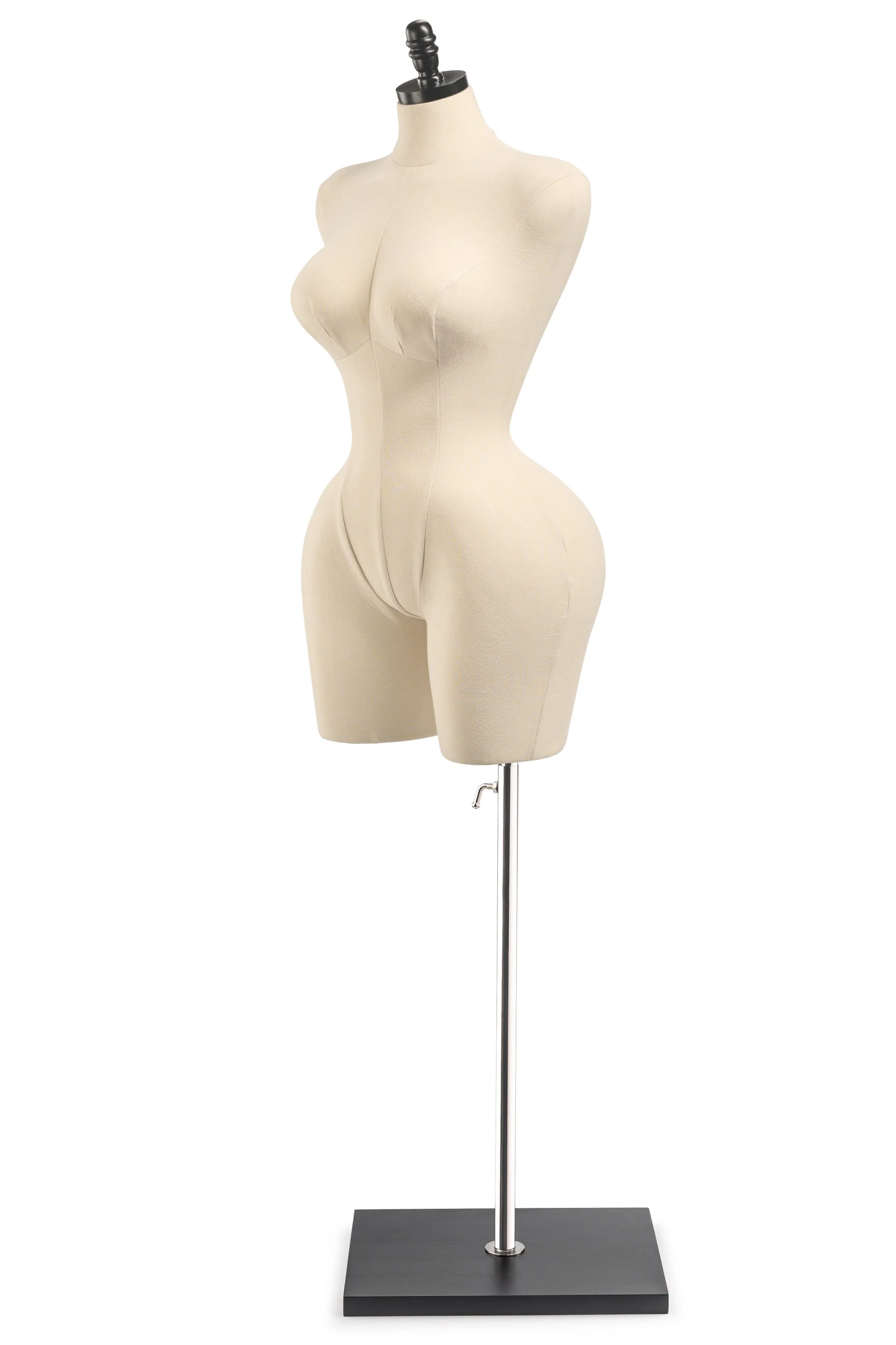 Female Display Dress Form on Wood Flat Base - Image 35