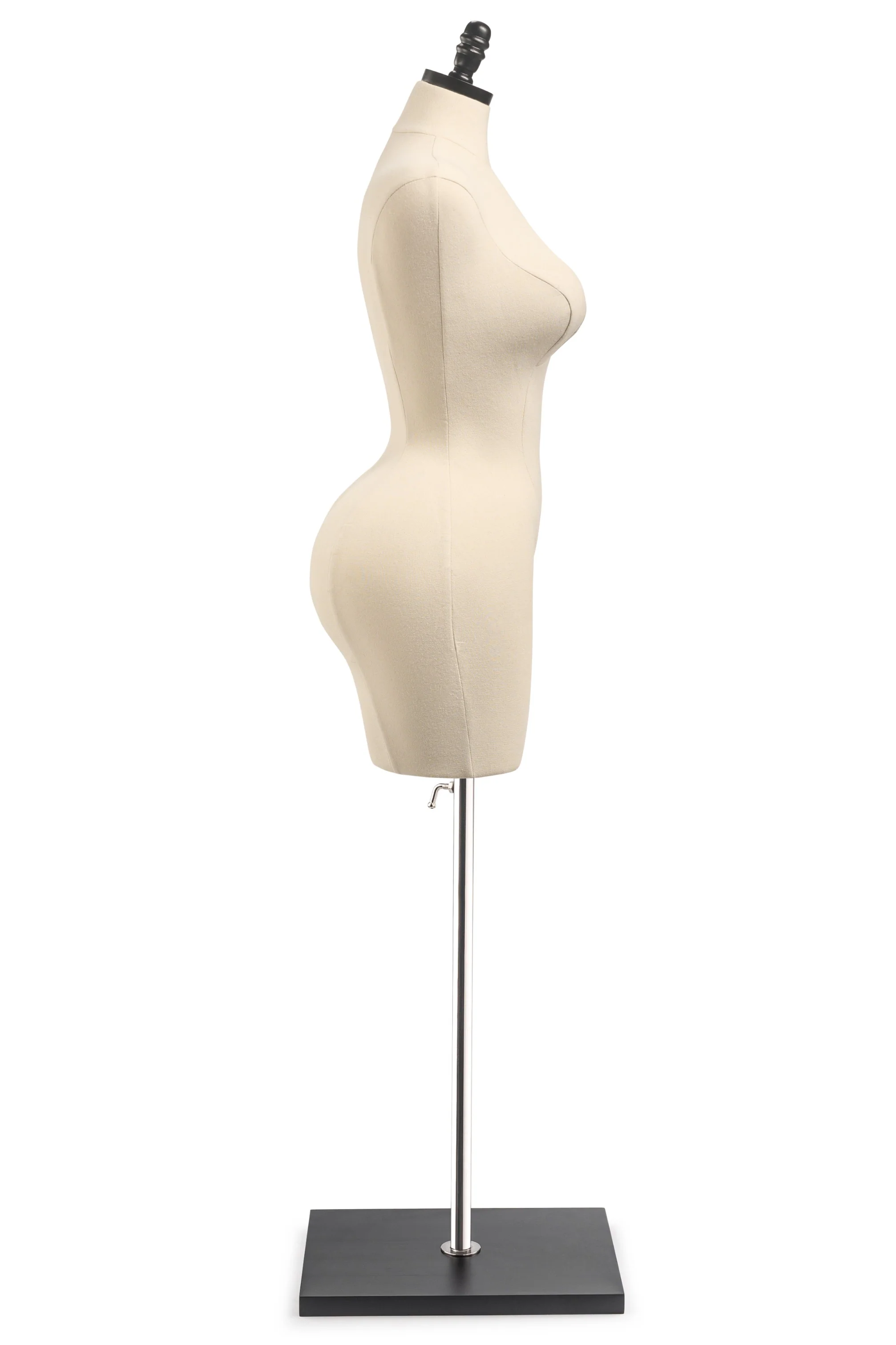 Female Display Dress Form on Wood Flat Base - Image 36