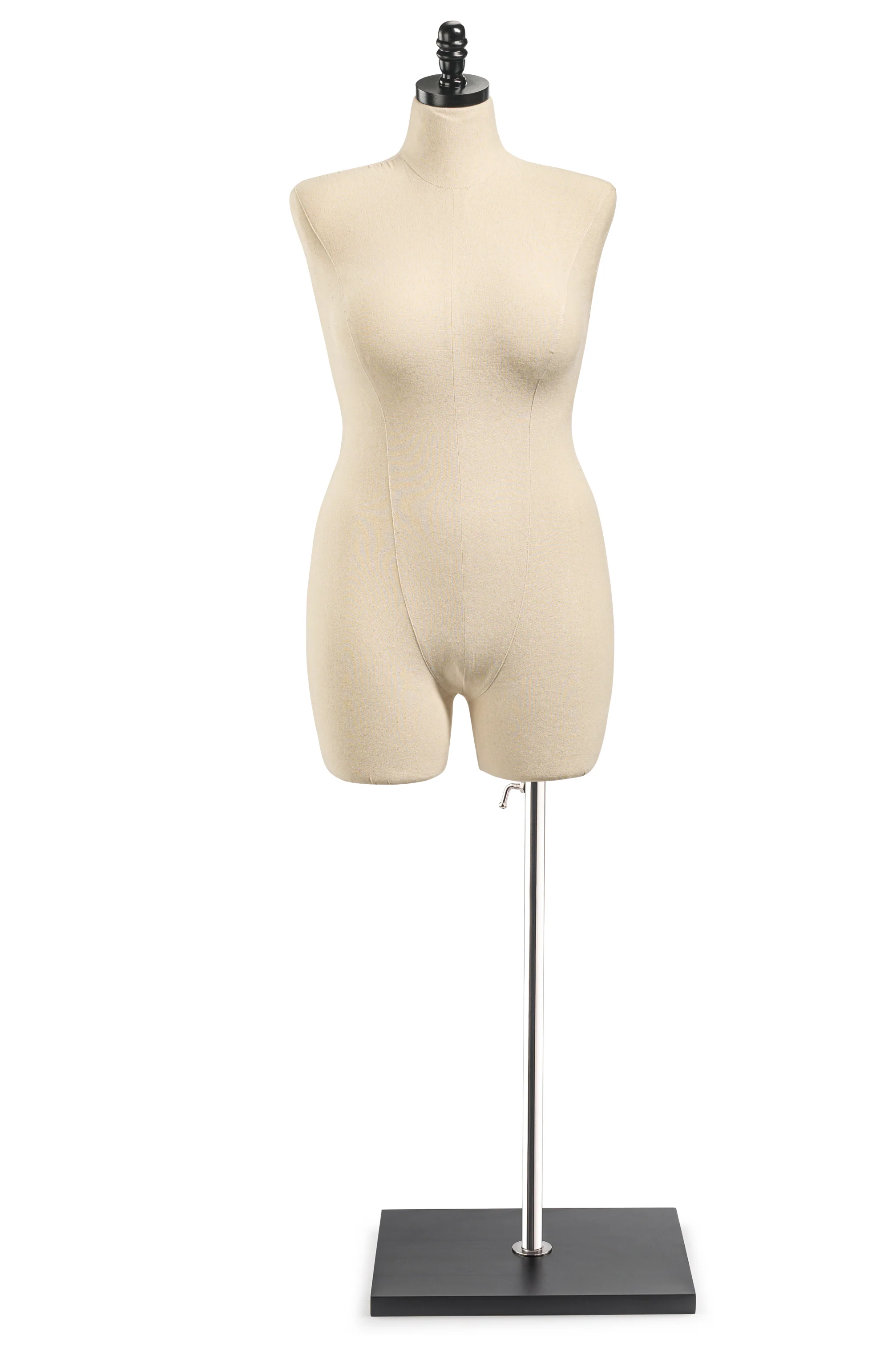 Female Display Dress Form on Wood Flat Base - Image 38
