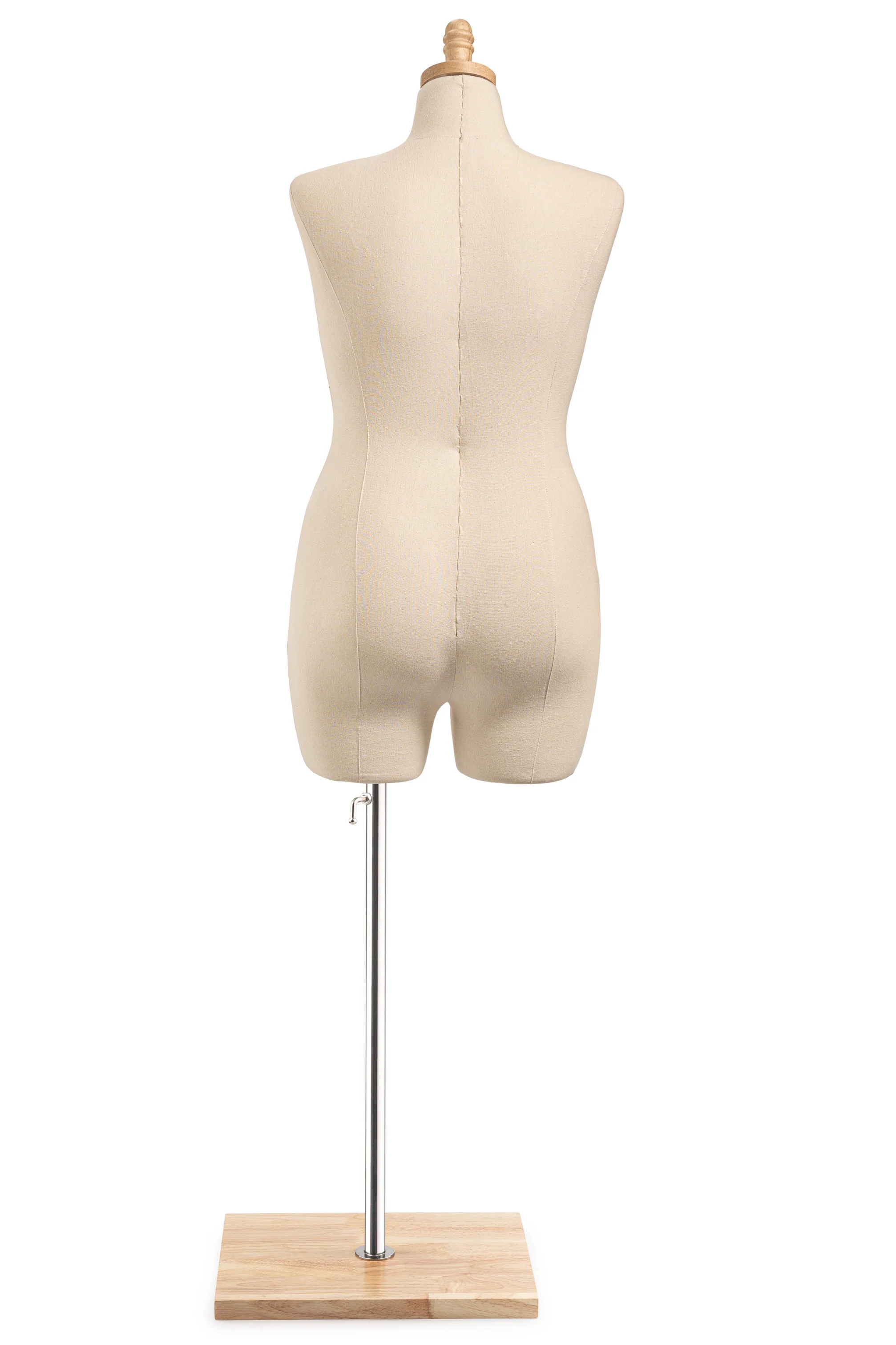 Female Display Dress Form on Wood Flat Base - Image 49