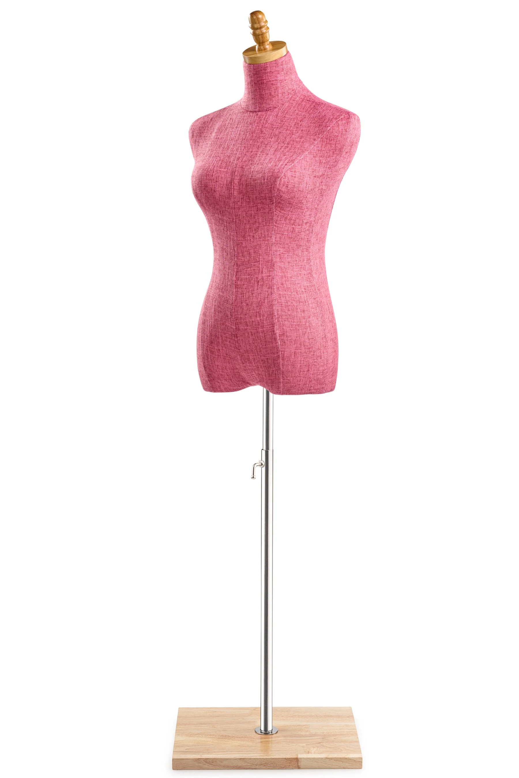 Female Display Dress Form on Wood Flat Base - Image 54