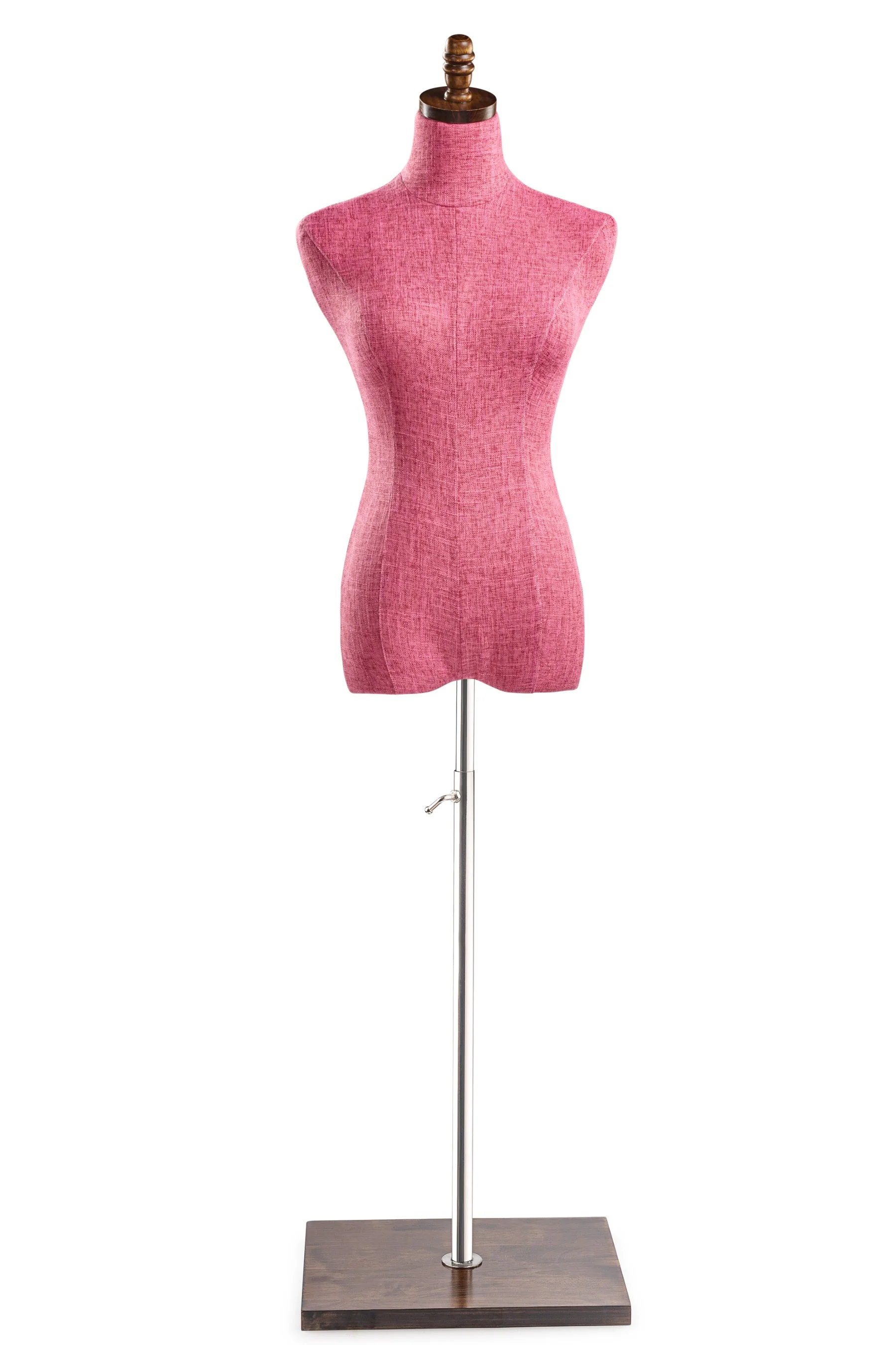 Female Display Dress Form on Wood Flat Base - Image 56