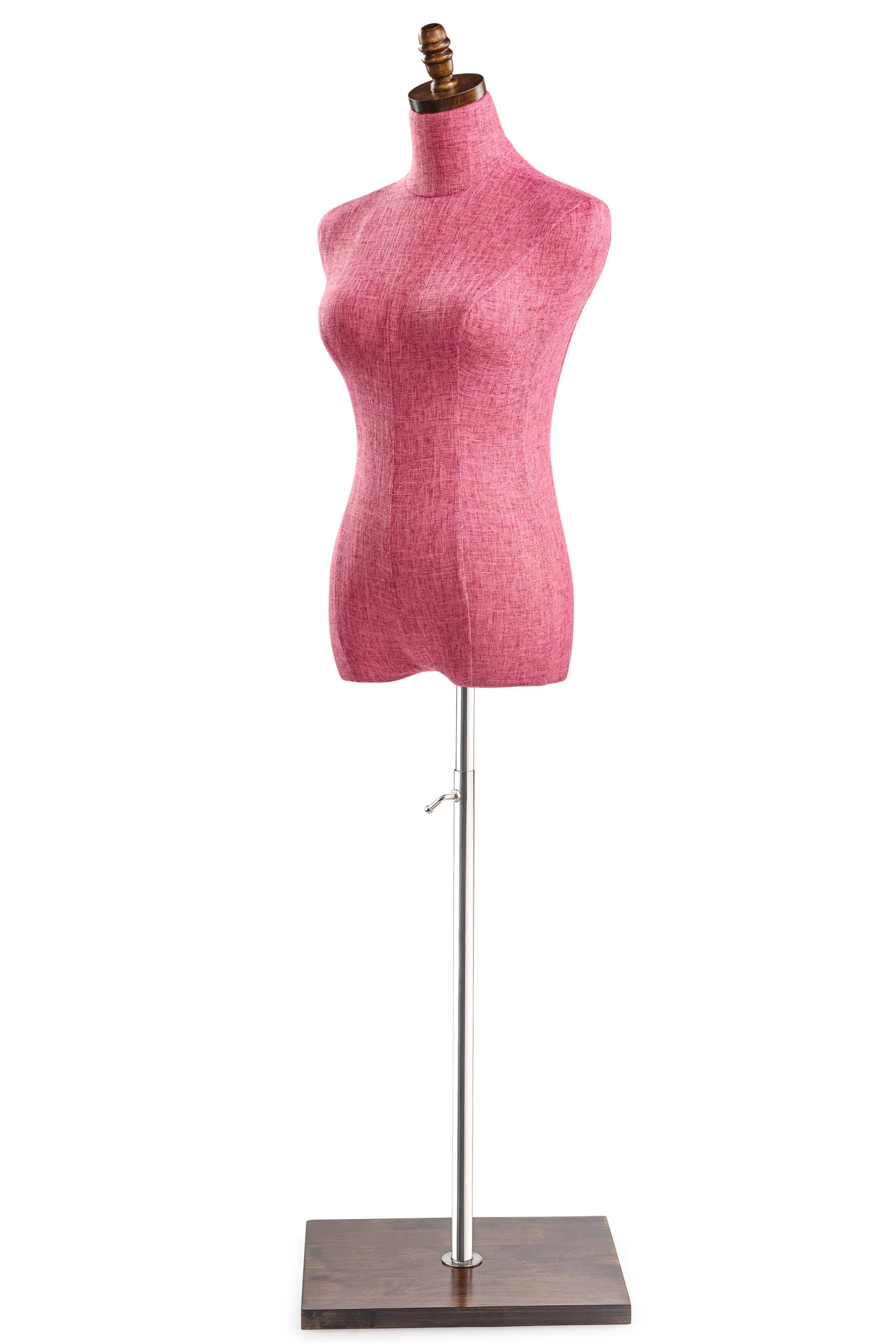 Female Display Dress Form on Wood Flat Base - Image 60