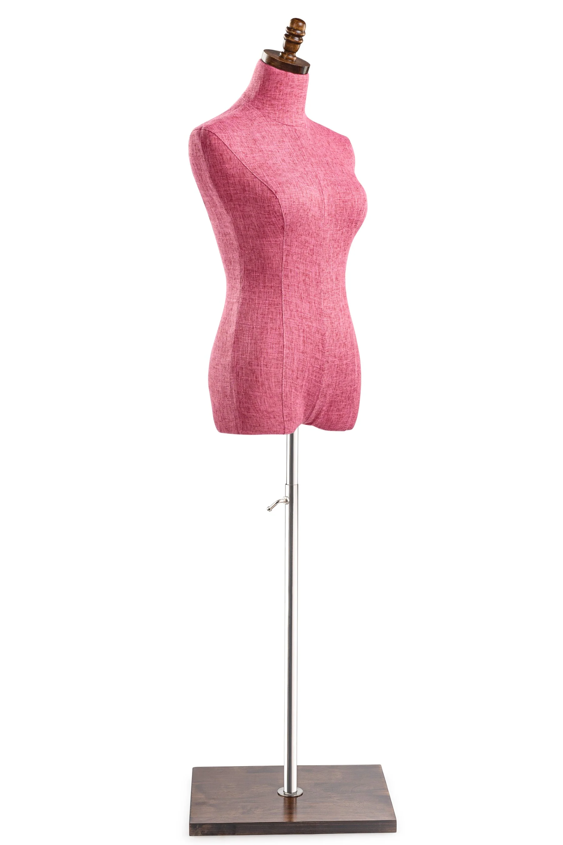 Female Display Dress Form on Wood Flat Base - Image 61