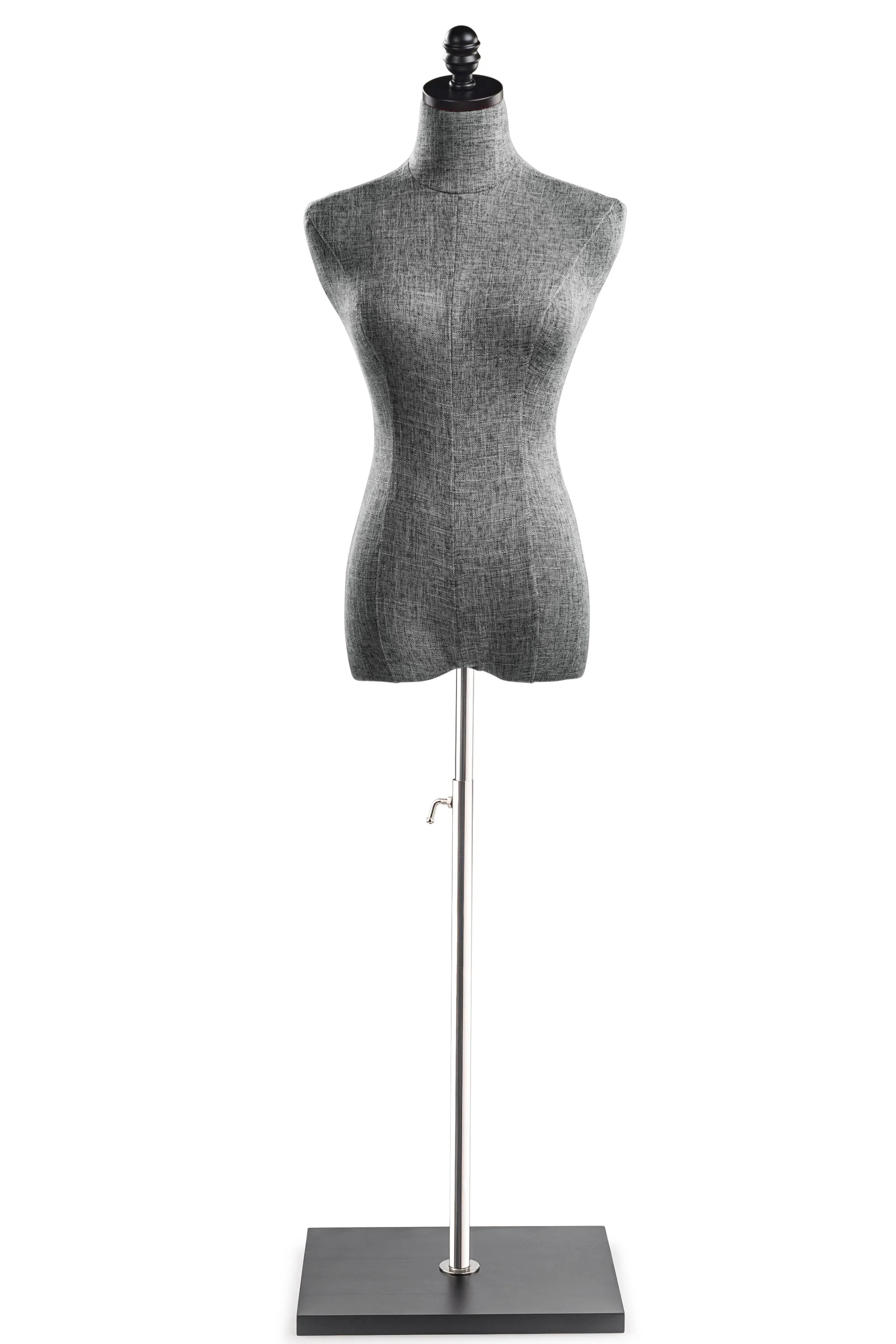 Female Display Dress Form on Wood Flat Base - Image 70