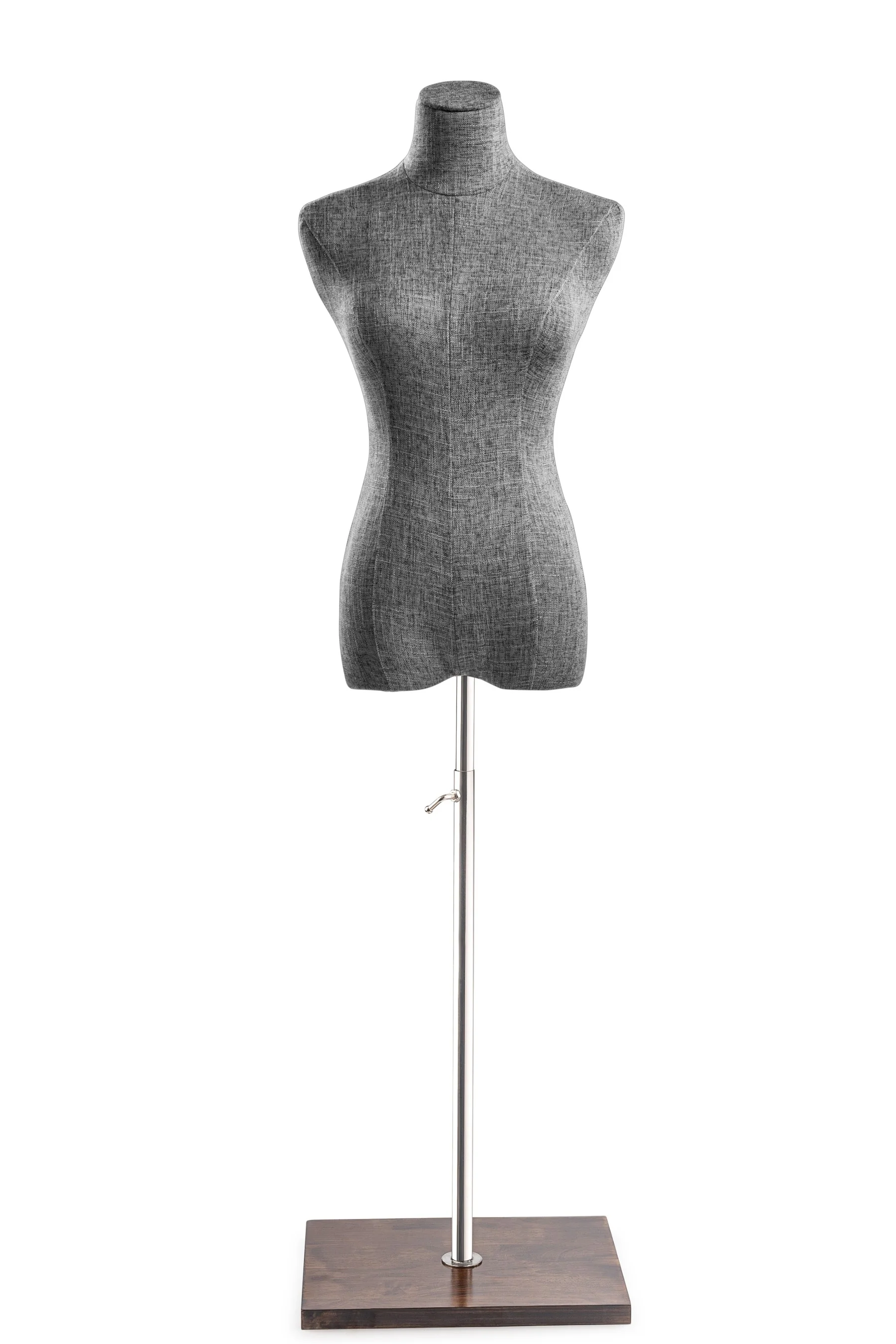 Female Display Dress Form on Wood Flat Base - Image 77