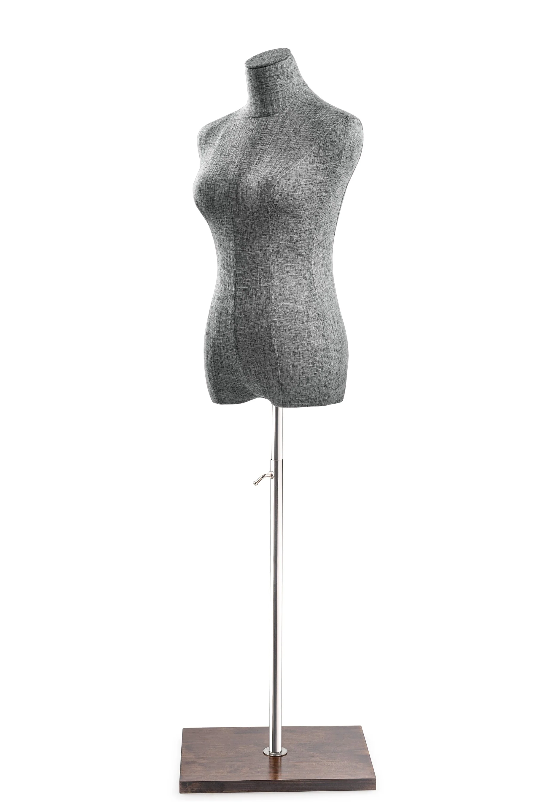 Female Display Dress Form on Wood Flat Base - Image 80
