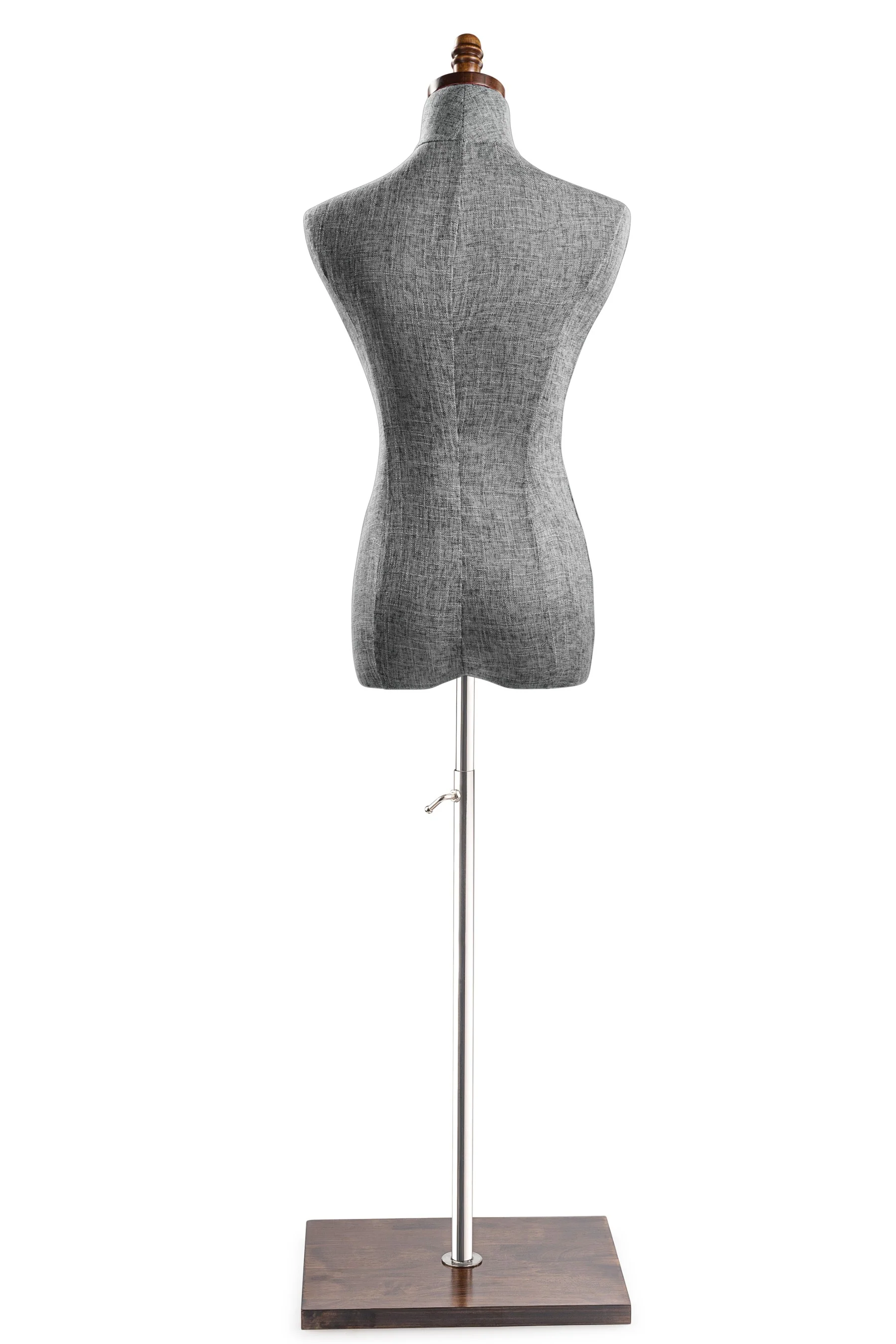 Female Display Dress Form on Wood Flat Base - Image 83