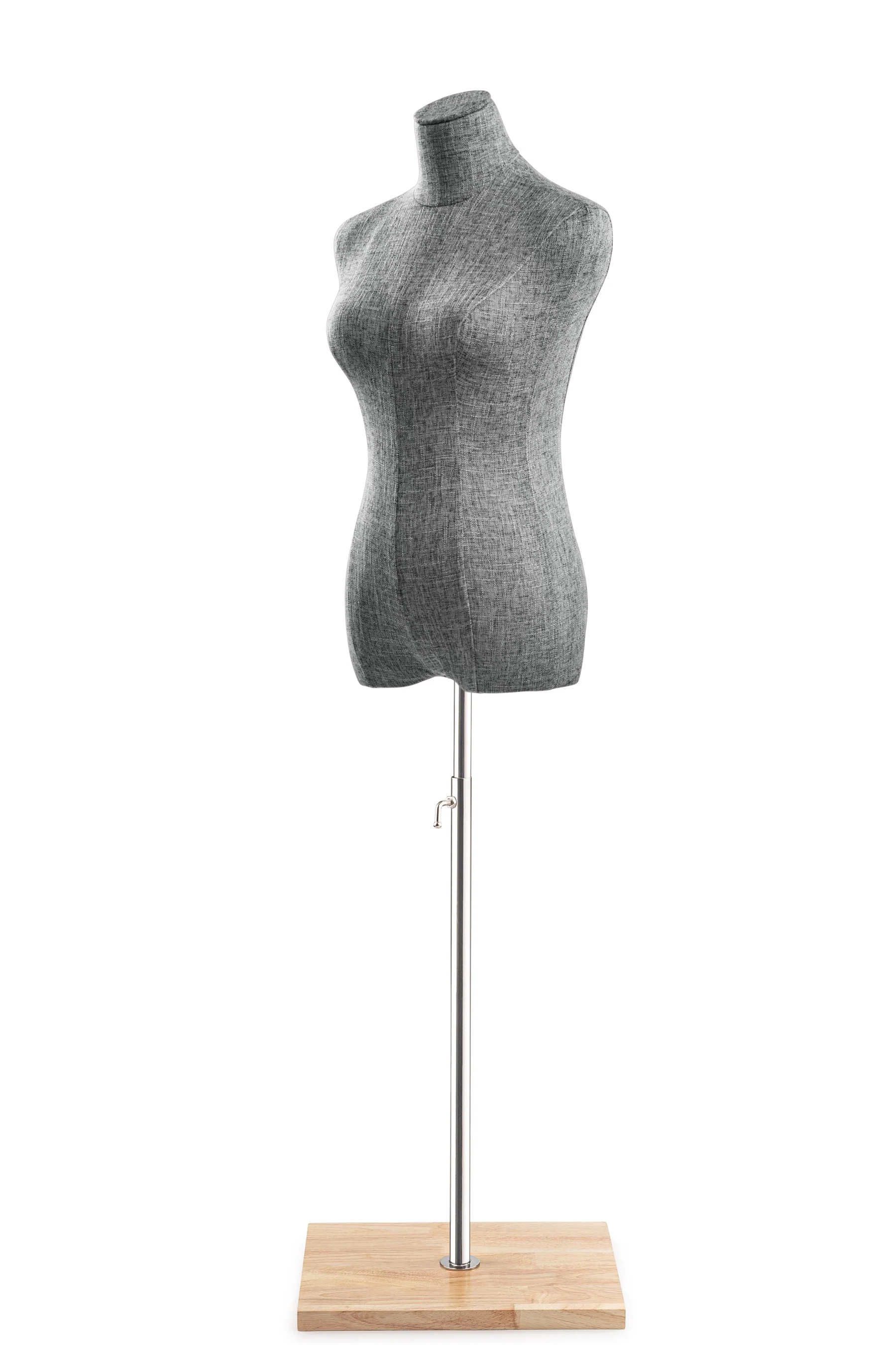 Female Display Dress Form on Wood Flat Base - Image 88
