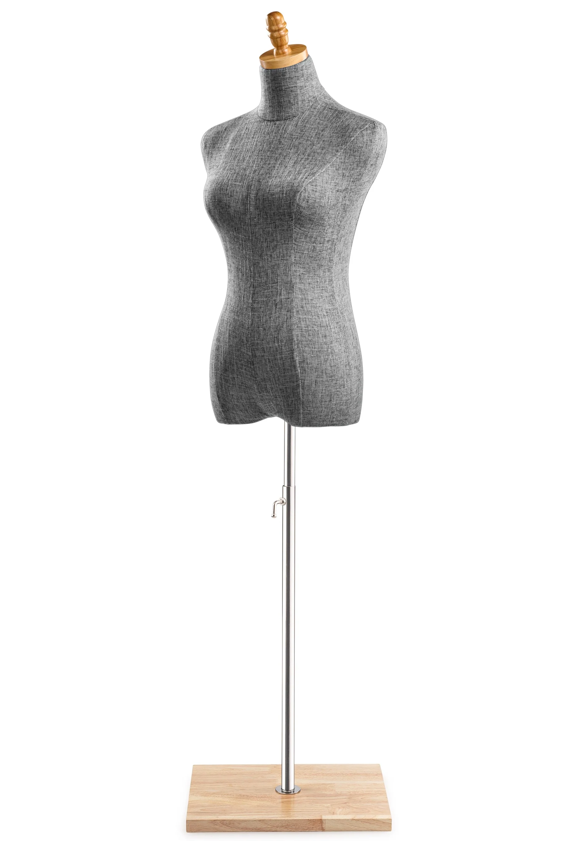 Female Display Dress Form on Wood Flat Base - Image 89