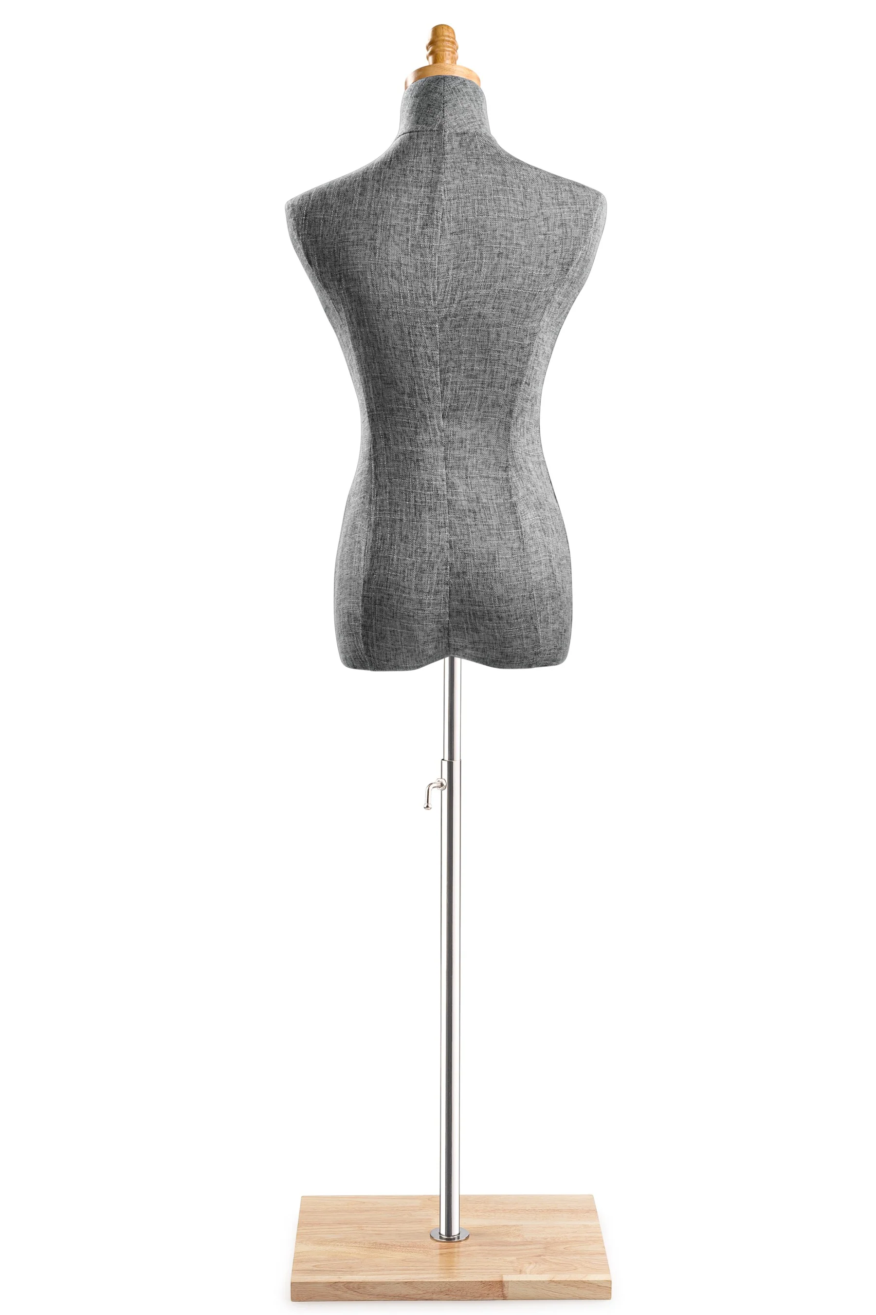 Female Display Dress Form on Wood Flat Base - Image 90