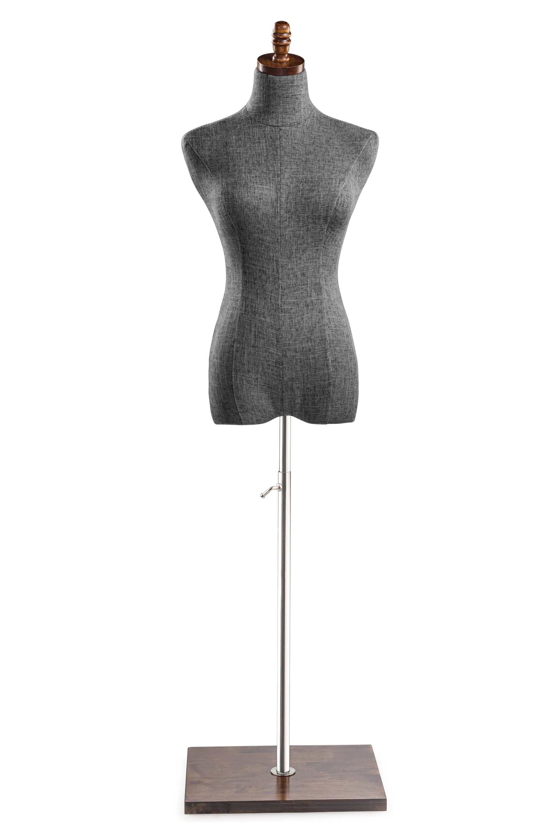 Female Display Dress Form on Wood Flat Base - Image 98