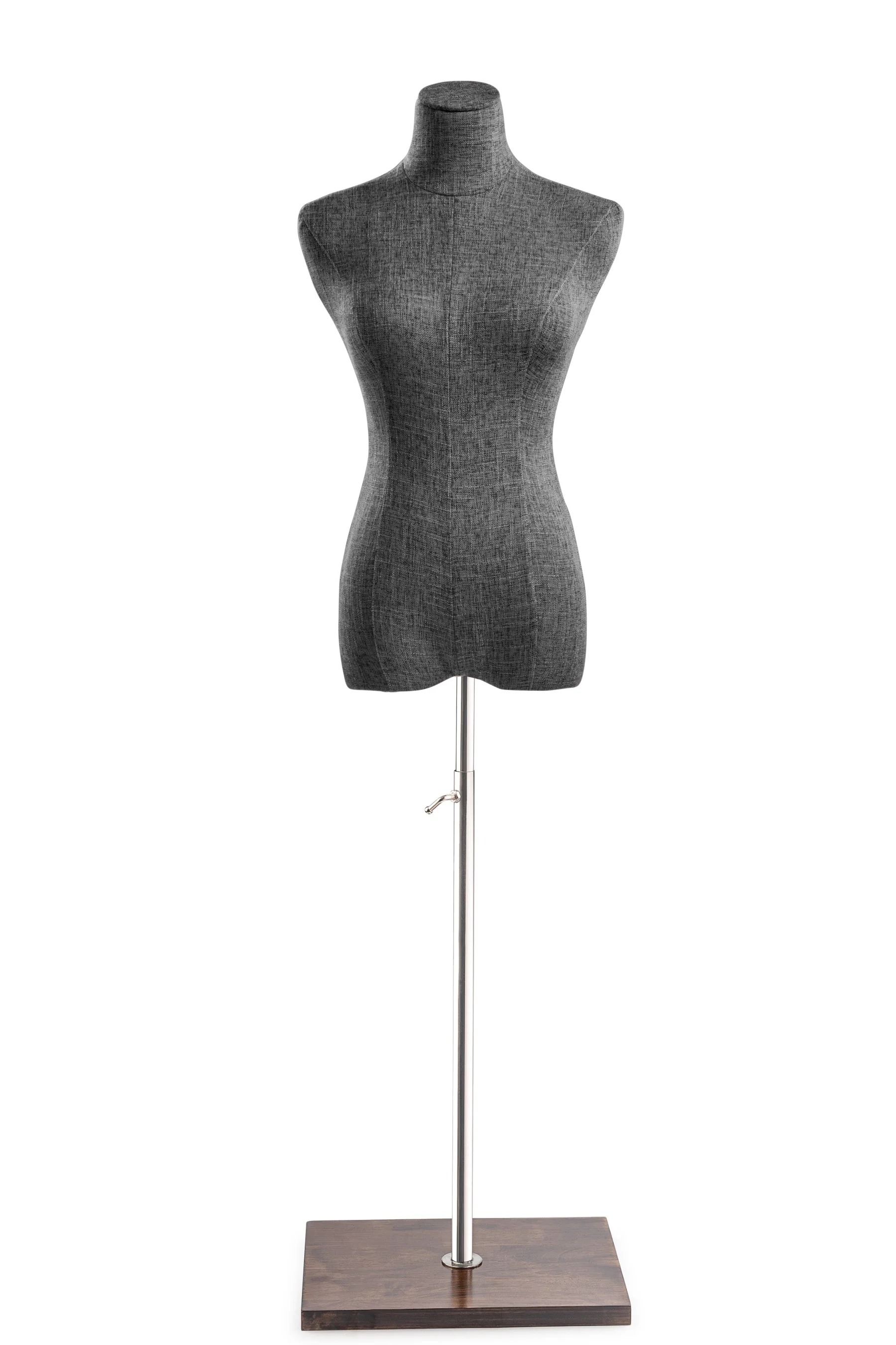 Female Display Dress Form on Wood Flat Base - Image 99