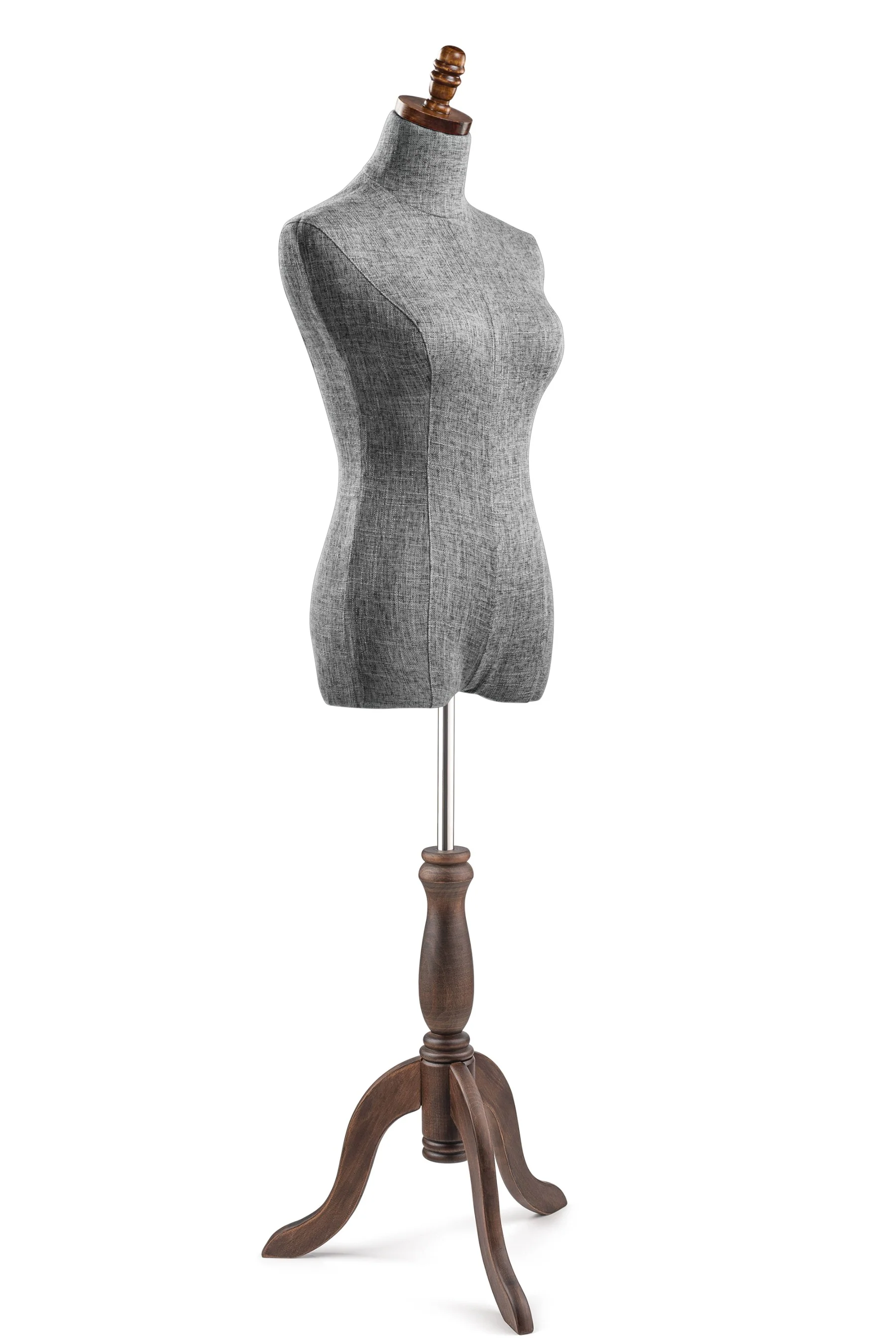 Female Display Dress Form on Wood Tripod Base - Image 102