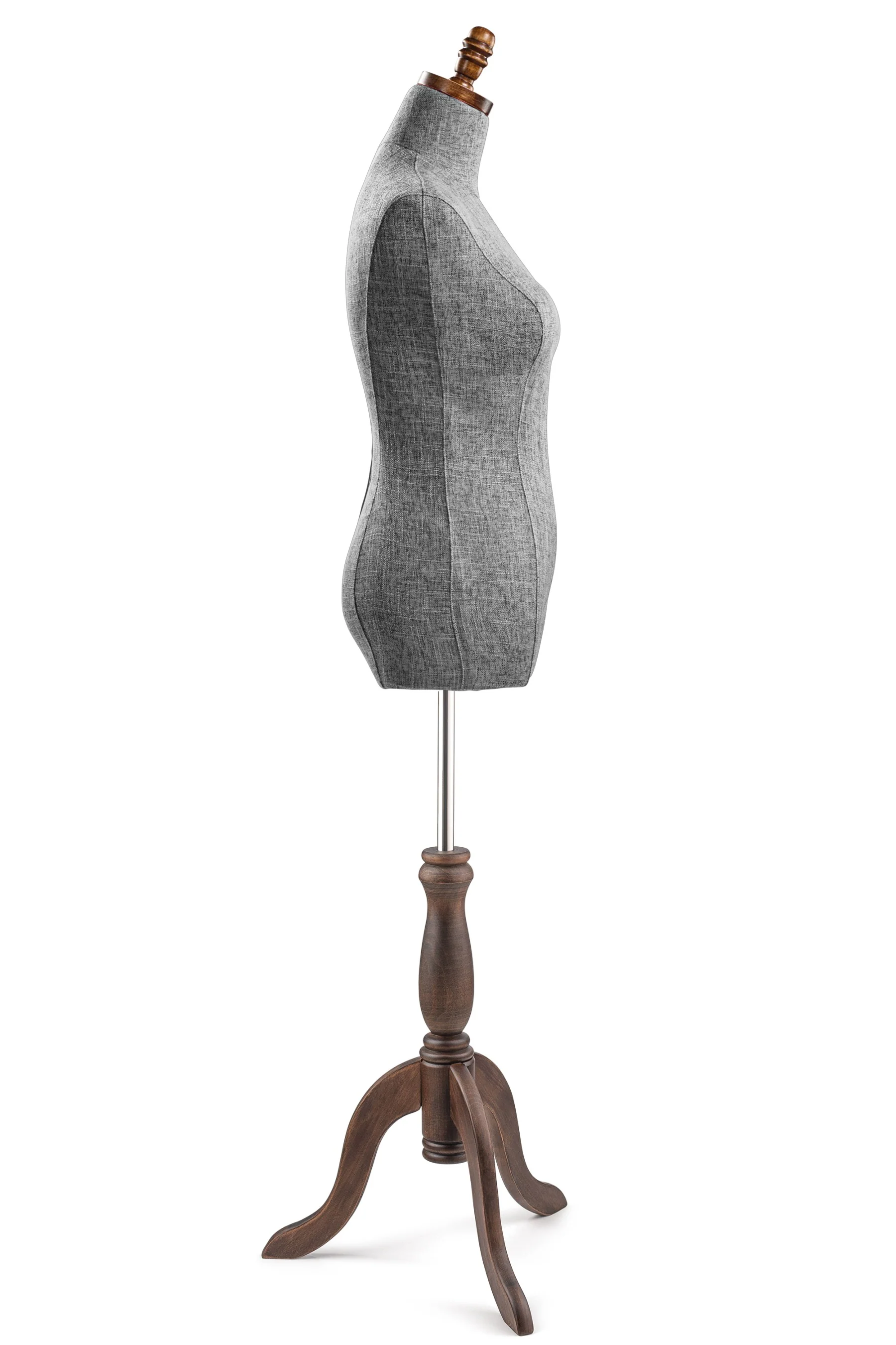 Female Display Dress Form on Wood Tripod Base - Image 104