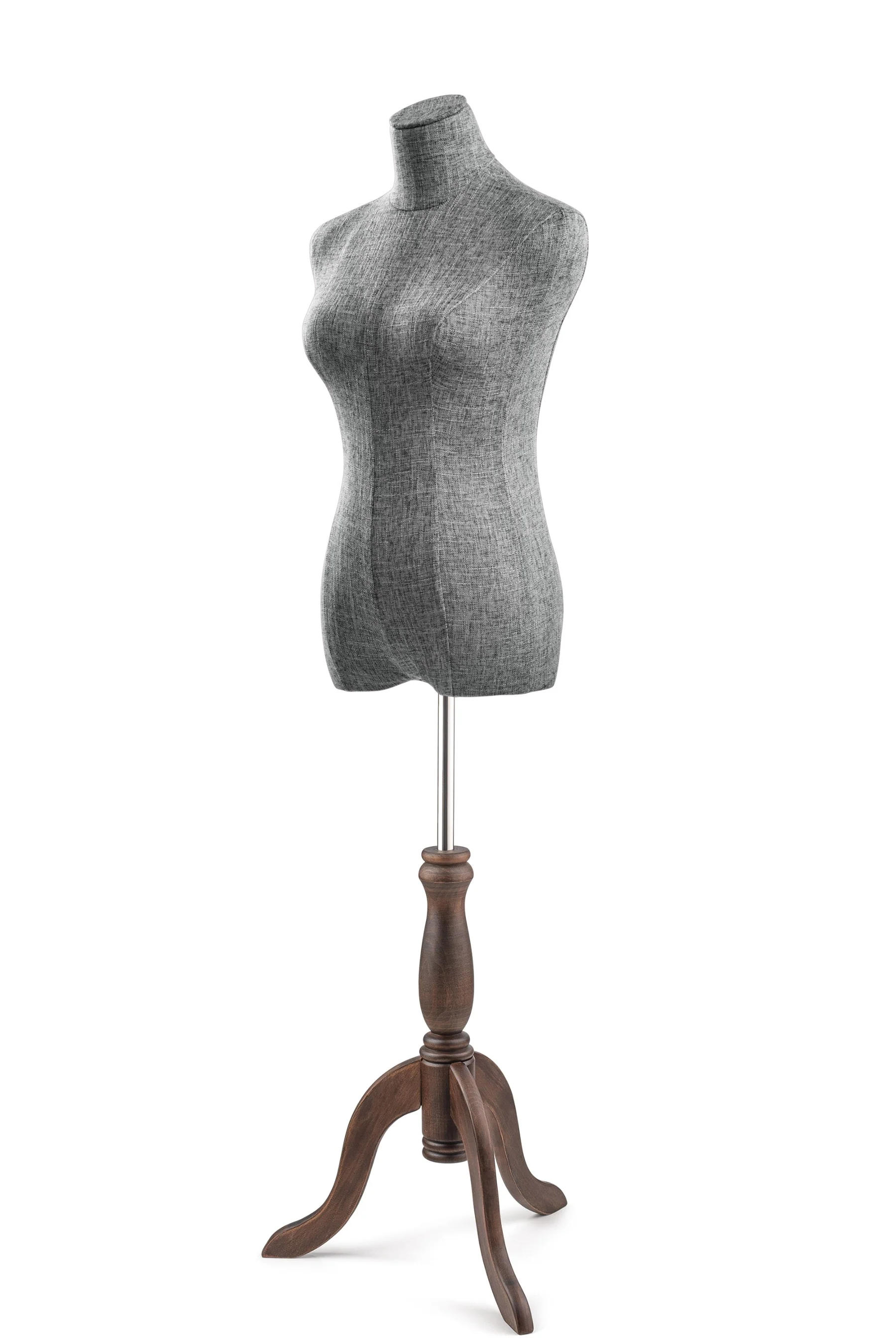 Female Display Dress Form on Wood Tripod Base - Image 105
