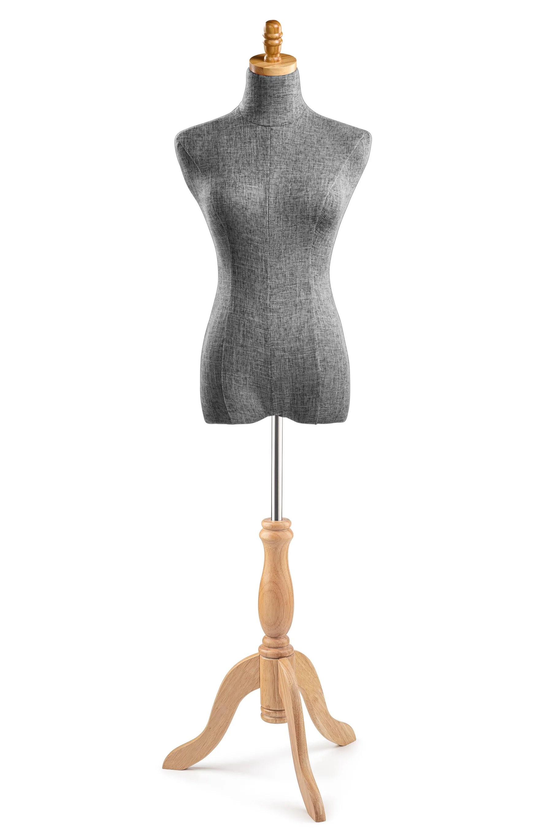 Female Display Dress Form on Wood Tripod Base - Image 106