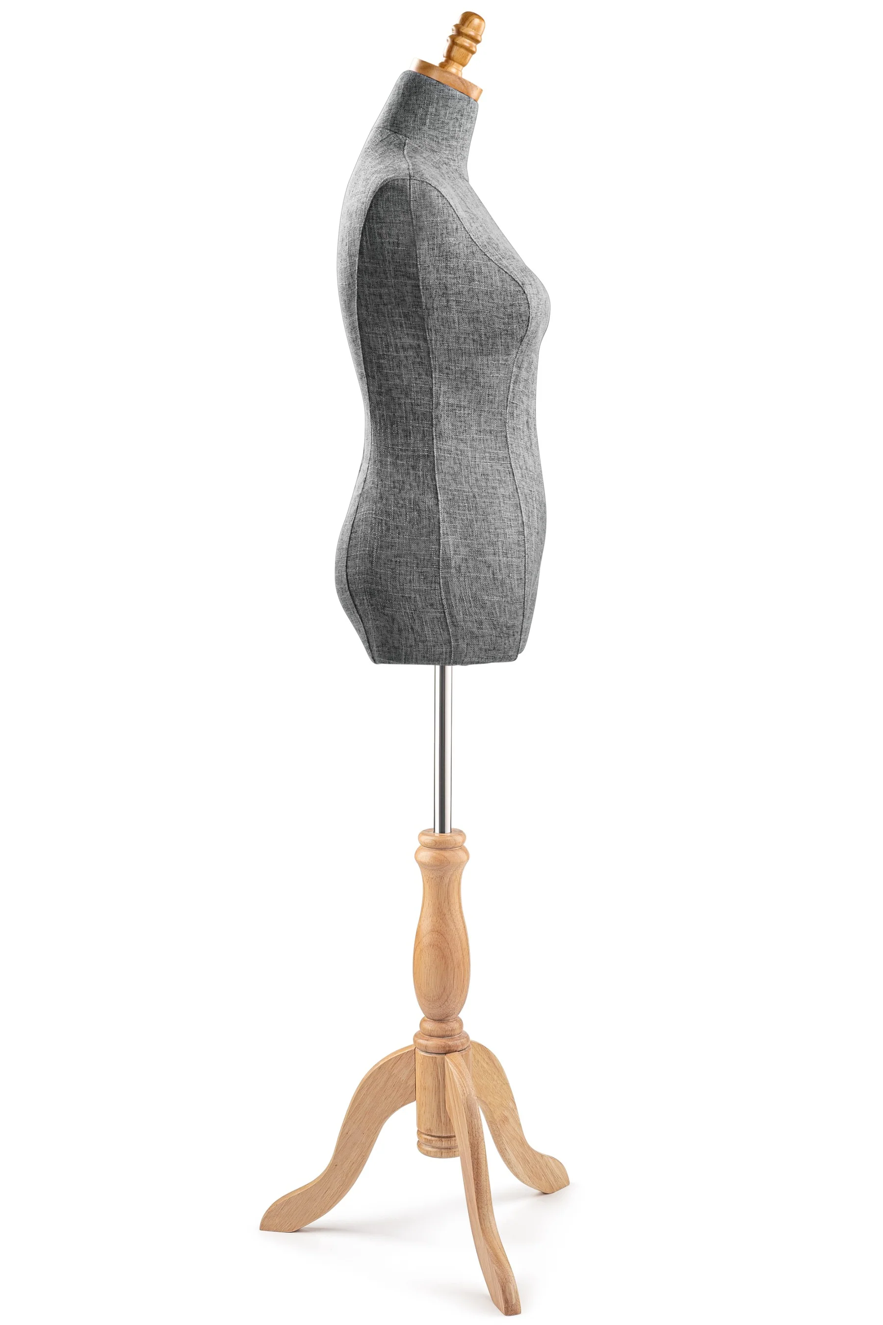 Female Display Dress Form on Wood Tripod Base - Image 111