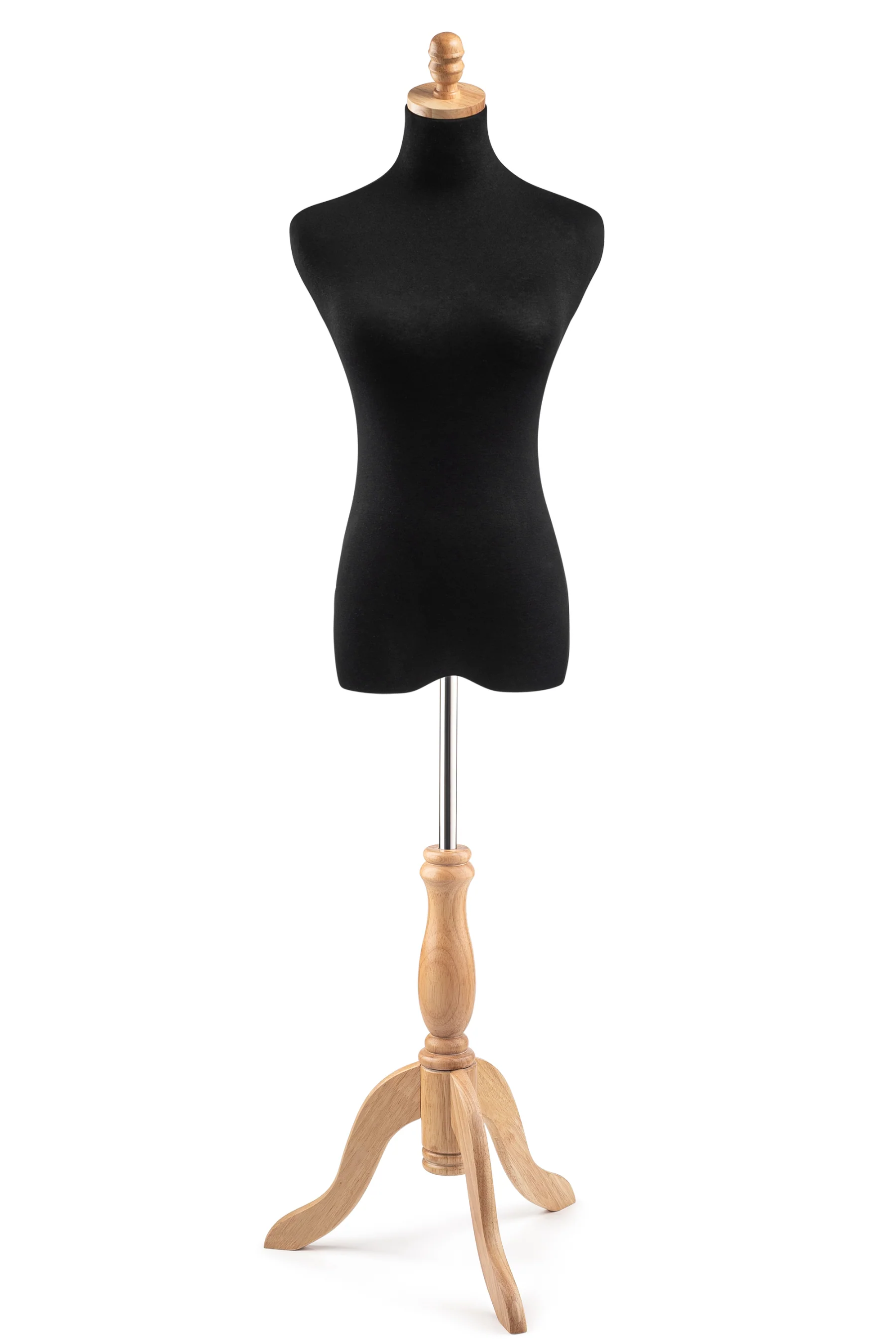 Female Display Dress Form on Wood Tripod Base - Image 134