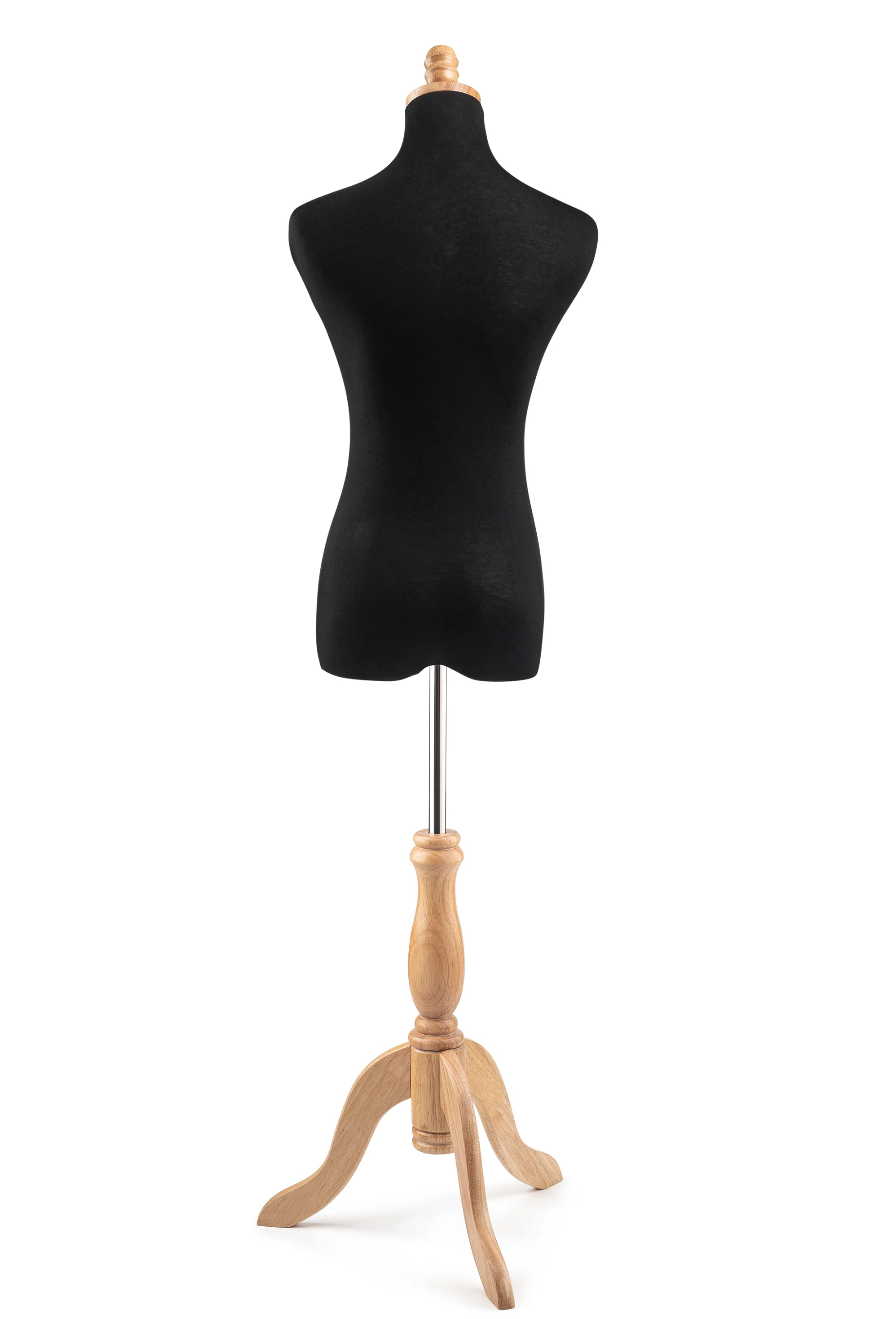Female Display Dress Form on Wood Tripod Base - Image 137