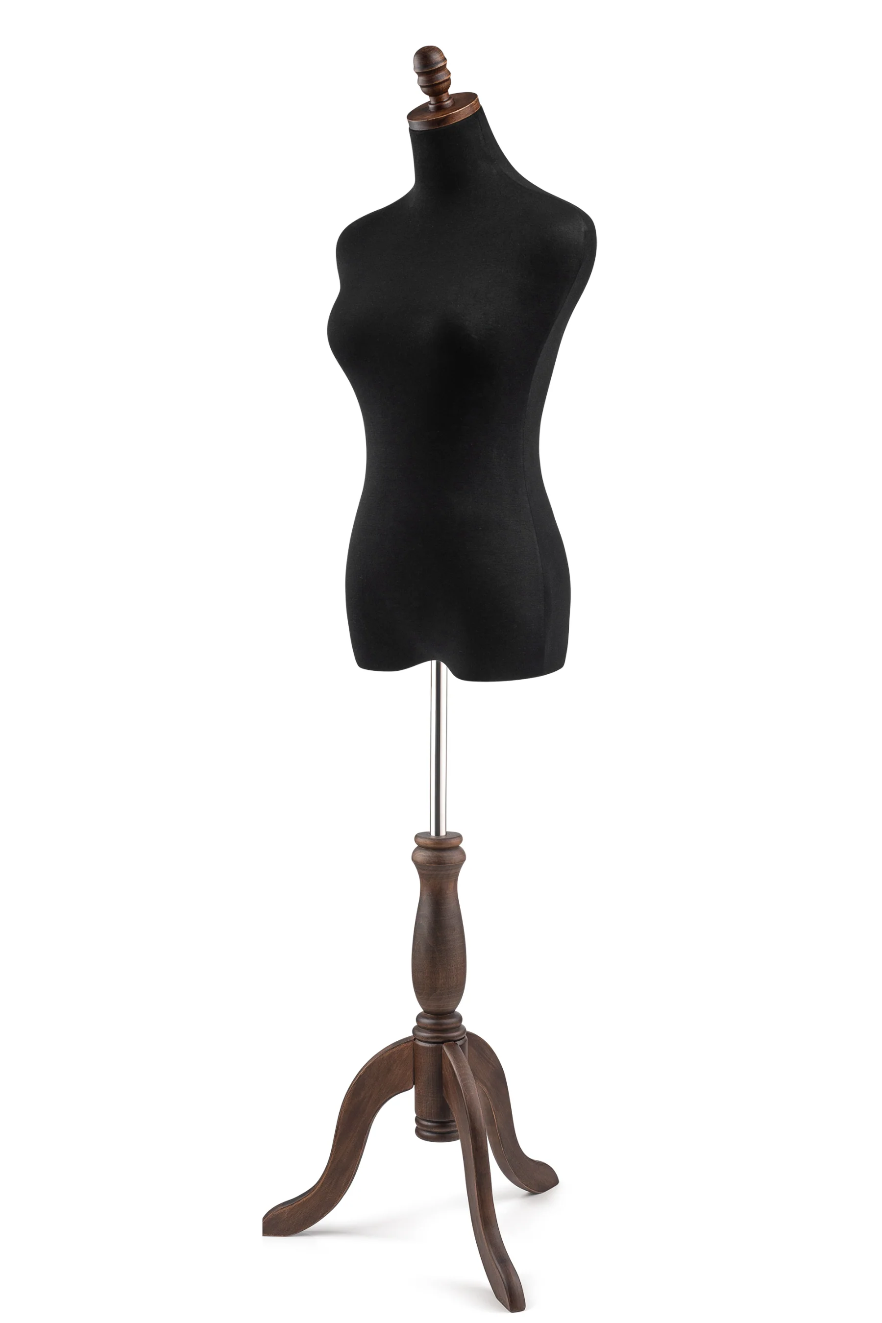 Female Display Dress Form on Wood Tripod Base - Image 150