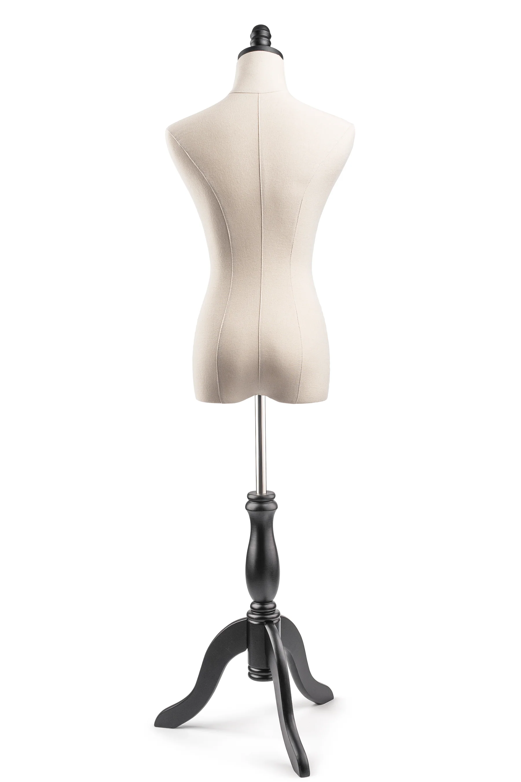 Female Display Dress Form on Wood Tripod Base - Image 18
