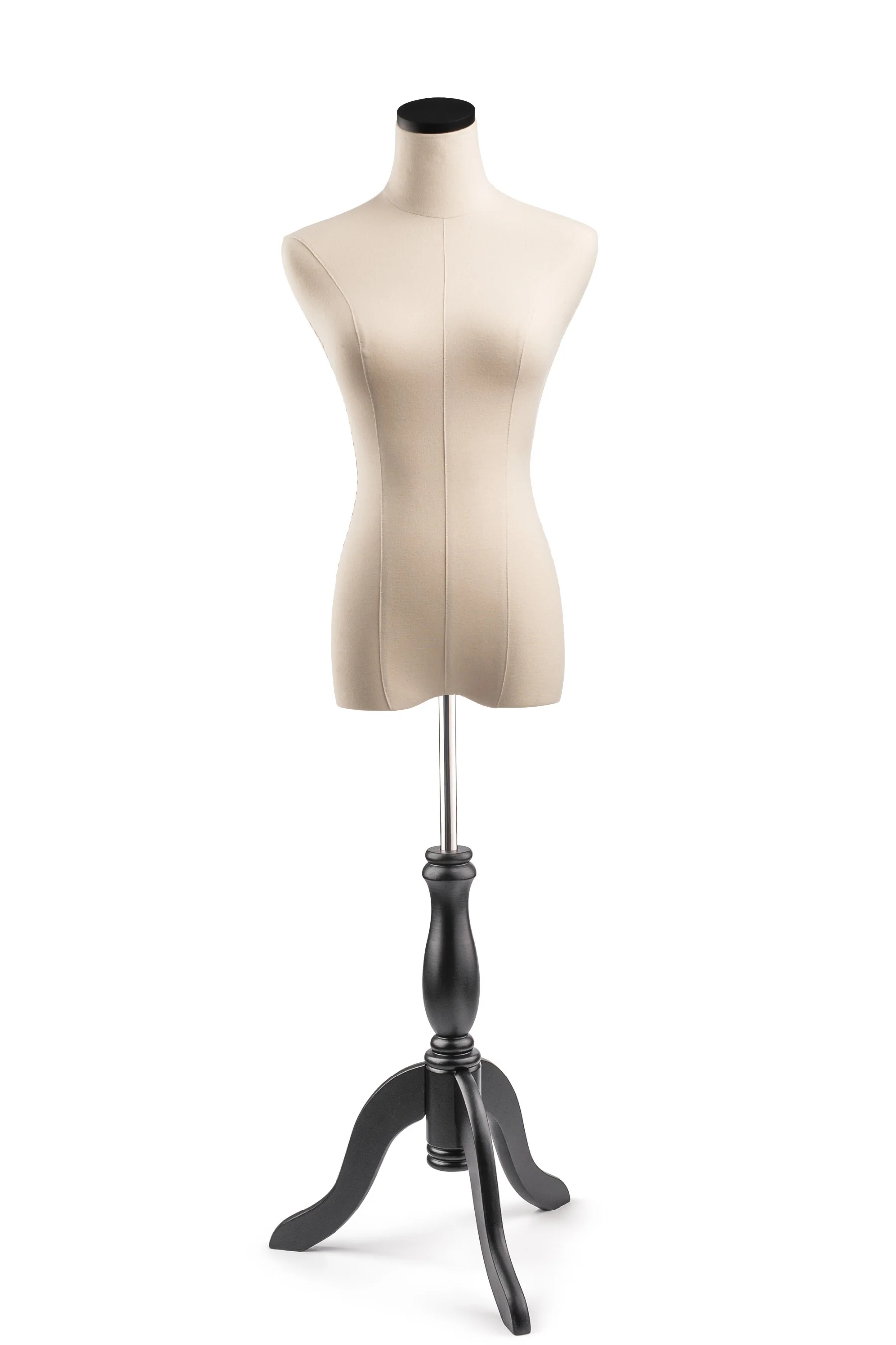 Female Display Dress Form on Wood Tripod Base - Image 19
