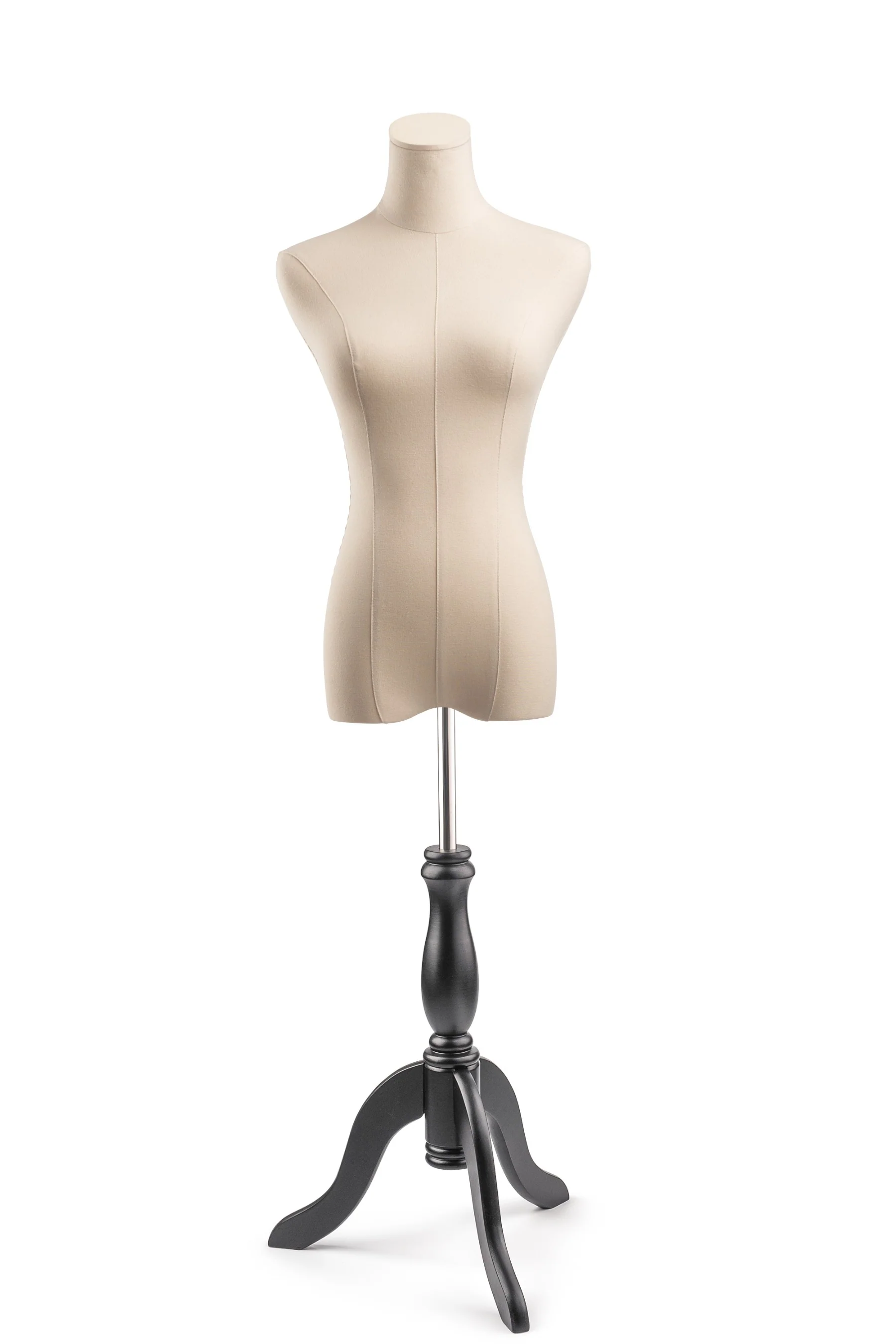 Female Display Dress Form on Wood Tripod Base - Image 20
