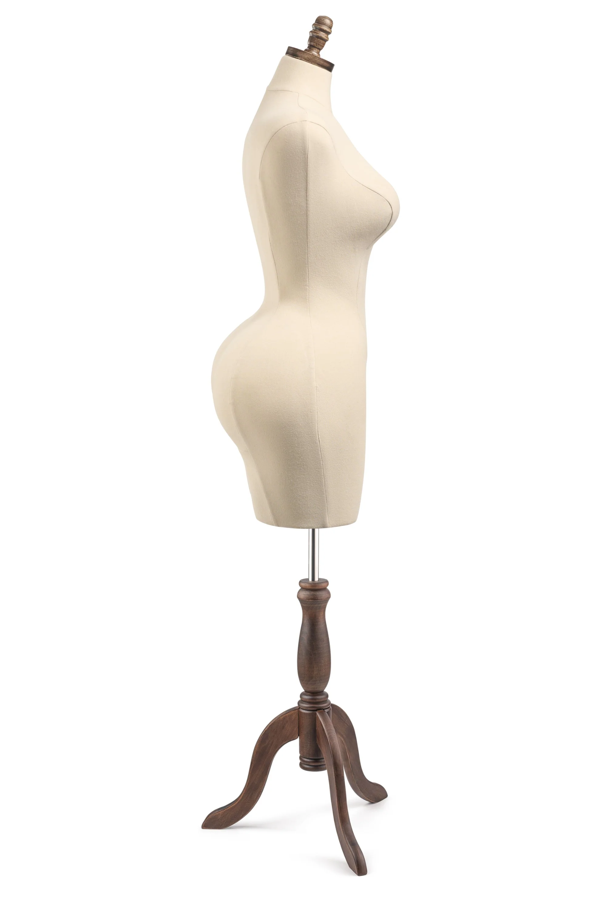 Female Display Dress Form on Wood Tripod Base - Image 27