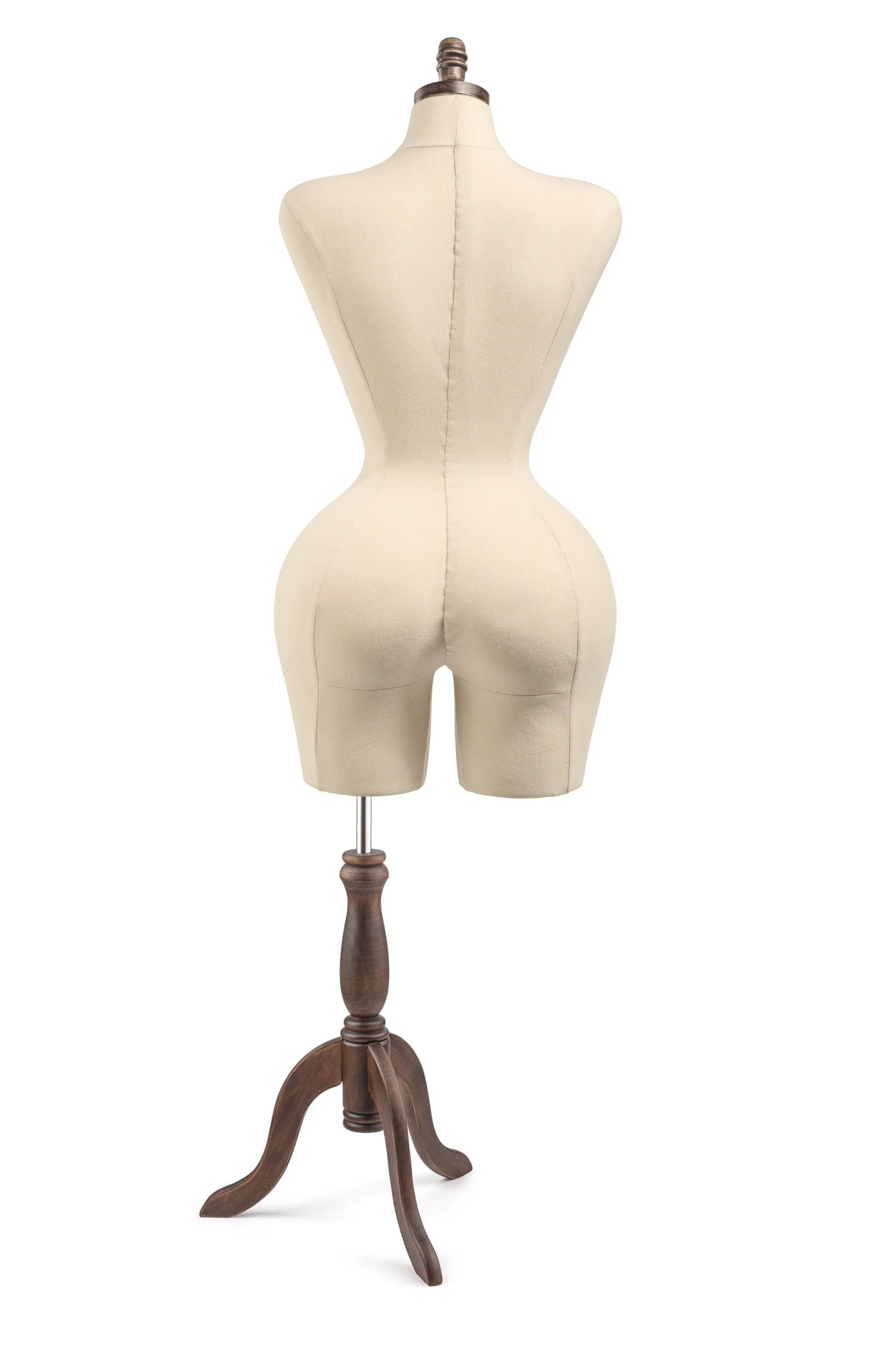 Female Display Dress Form on Wood Tripod Base - Image 28