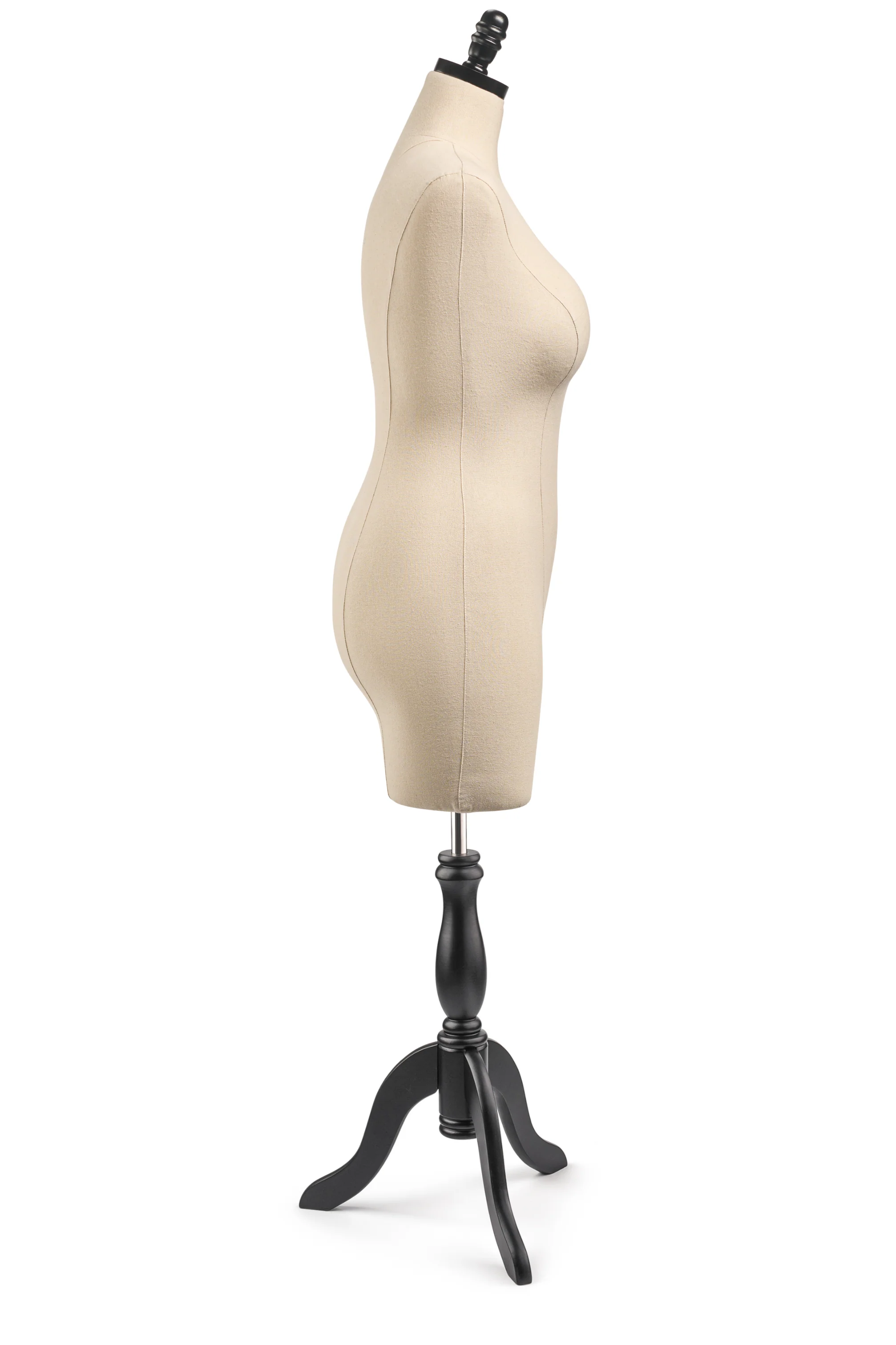Female Display Dress Form on Wood Tripod Base - Image 34